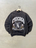 90s Faded Chicago Sox baseball crewneck - M