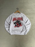 90s Arkansas basketball crewneck - S