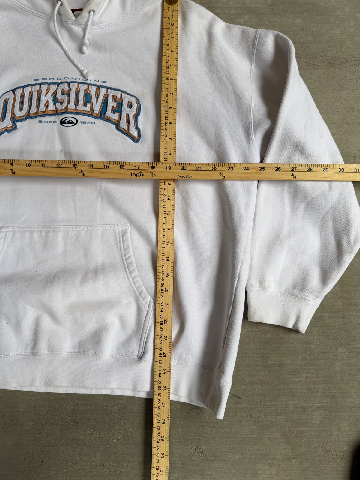 2000s Quiksilver hoodie - L