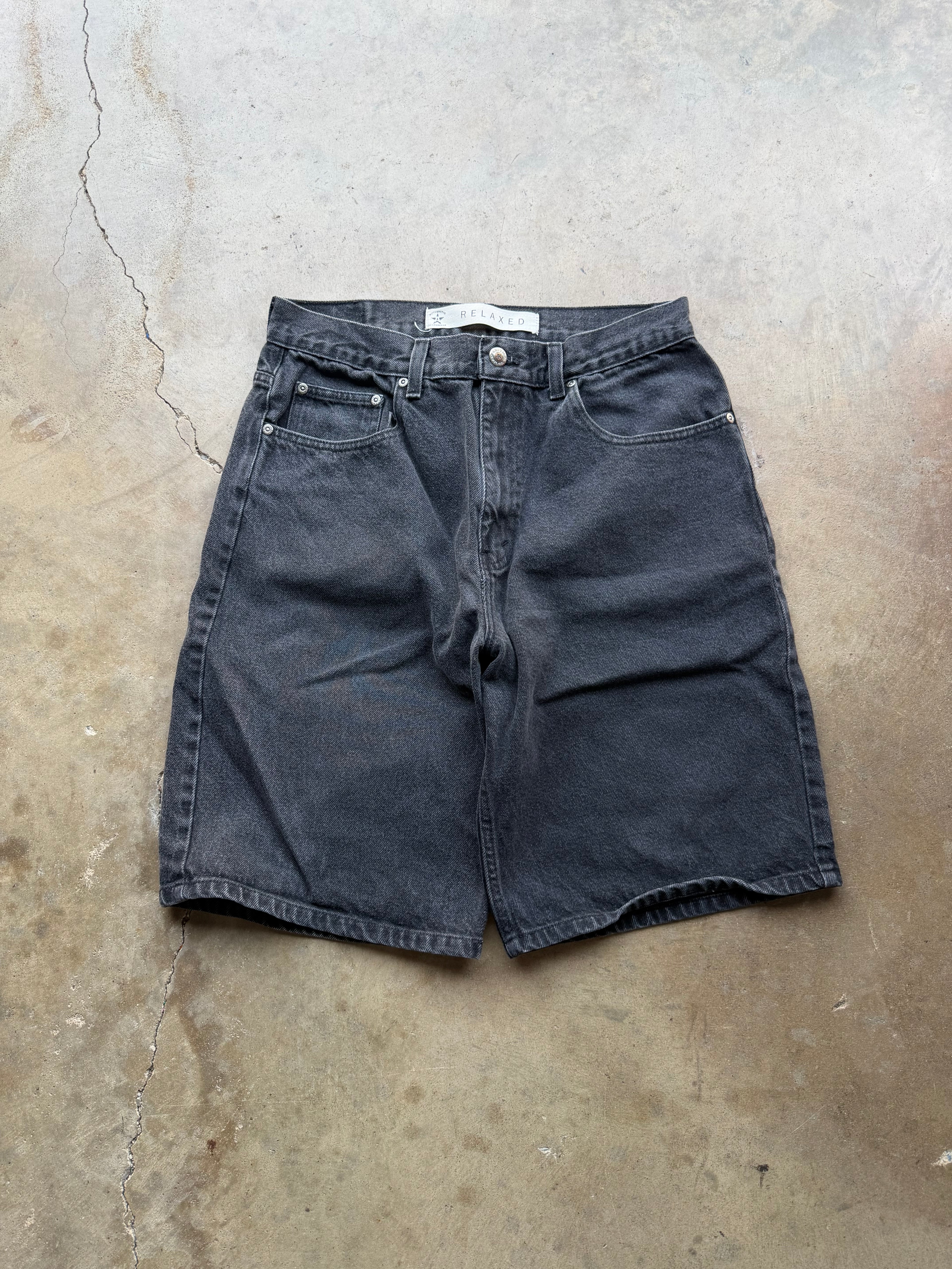 Vintage Black Jorts - Sz 32