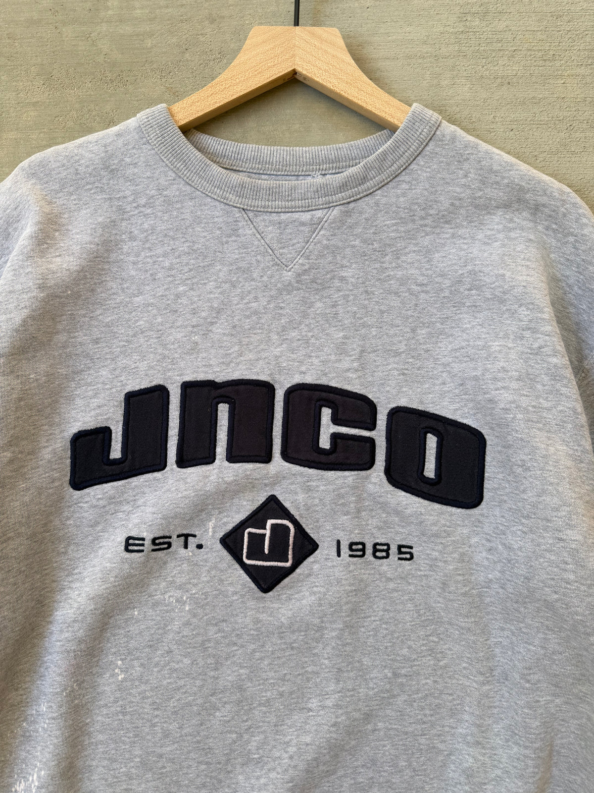2000s JNCO crewneck distressed - L