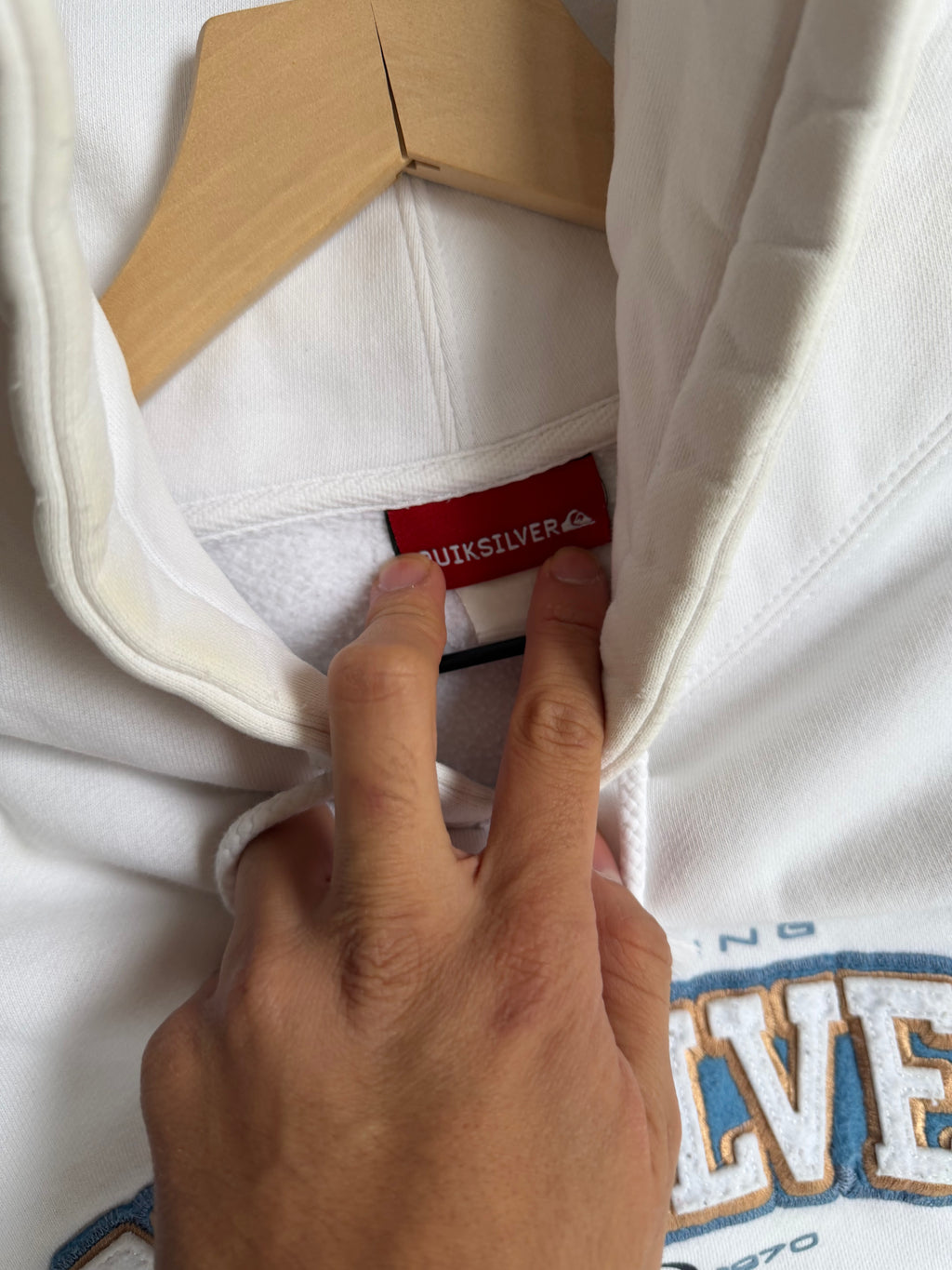 2000s Quiksilver hoodie - L