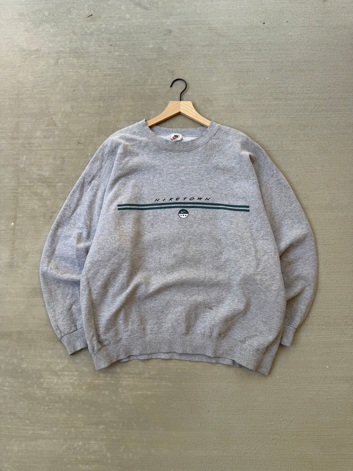 90s Nike spell out crewneck - xxl