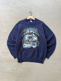 90a Dallas Cowboys Helmet Crewneck - xl