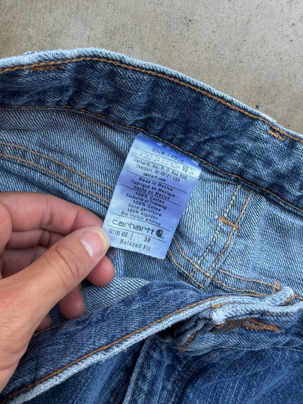 Vintage Carhartt jorts - Sz 38