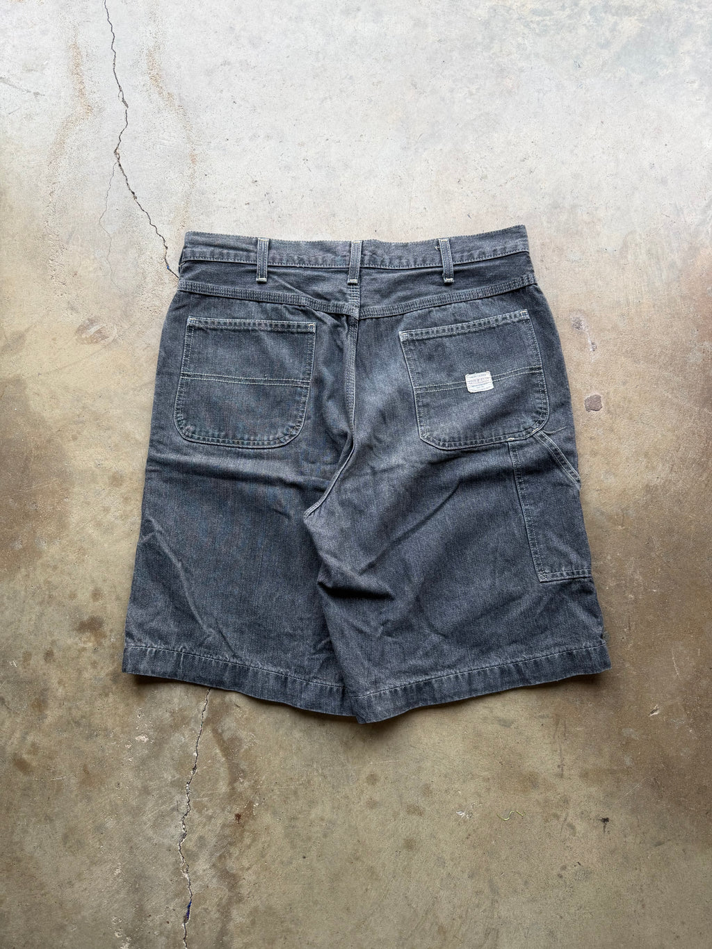 POLO RALPH LAUREN BLACK BAGGY JORTS - SZ 34