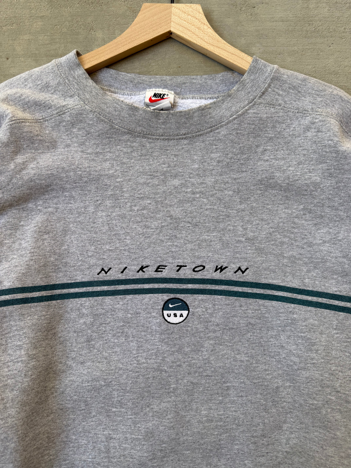 90s Nike spell out crewneck - xxl