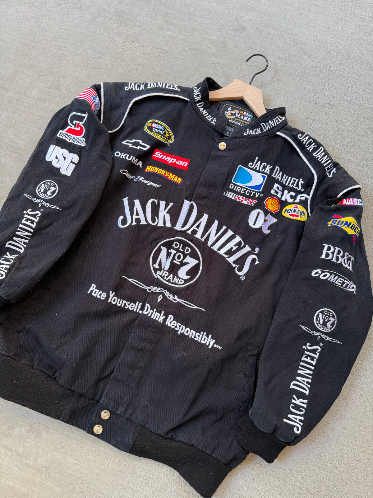 Vintage Jack Daniel’s NASCAR jacket - xxl