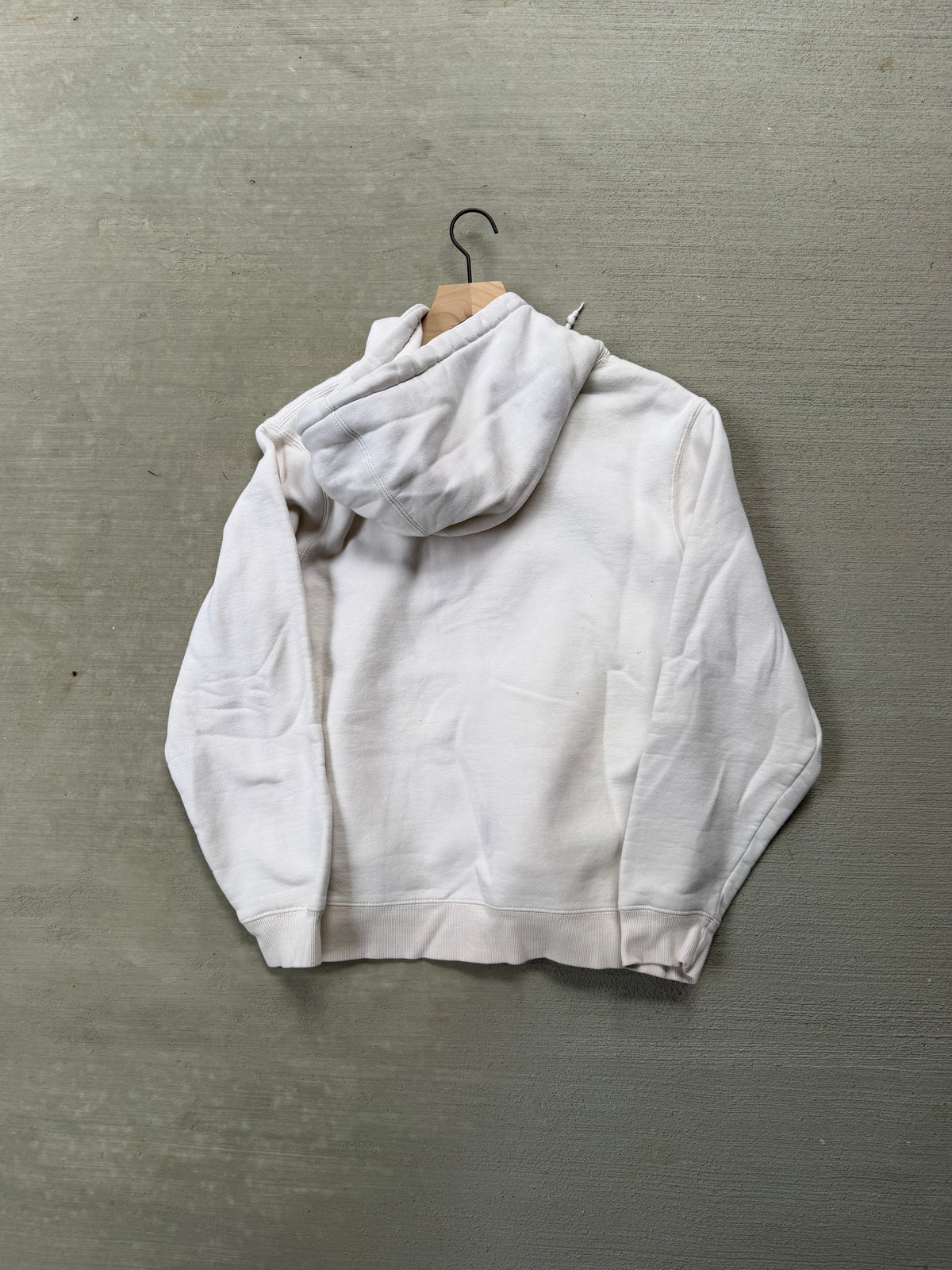 2000s stussy center logo hoodie - S