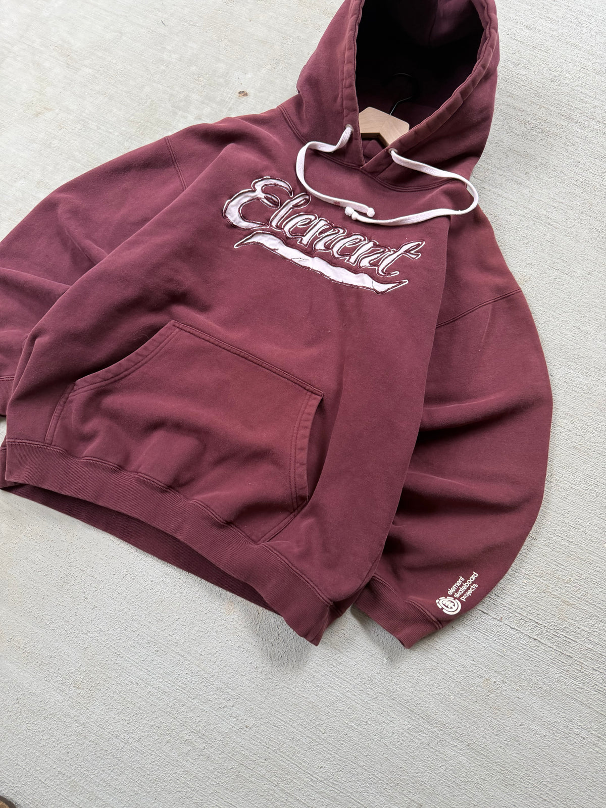 2000s Element spell out hoodie - M