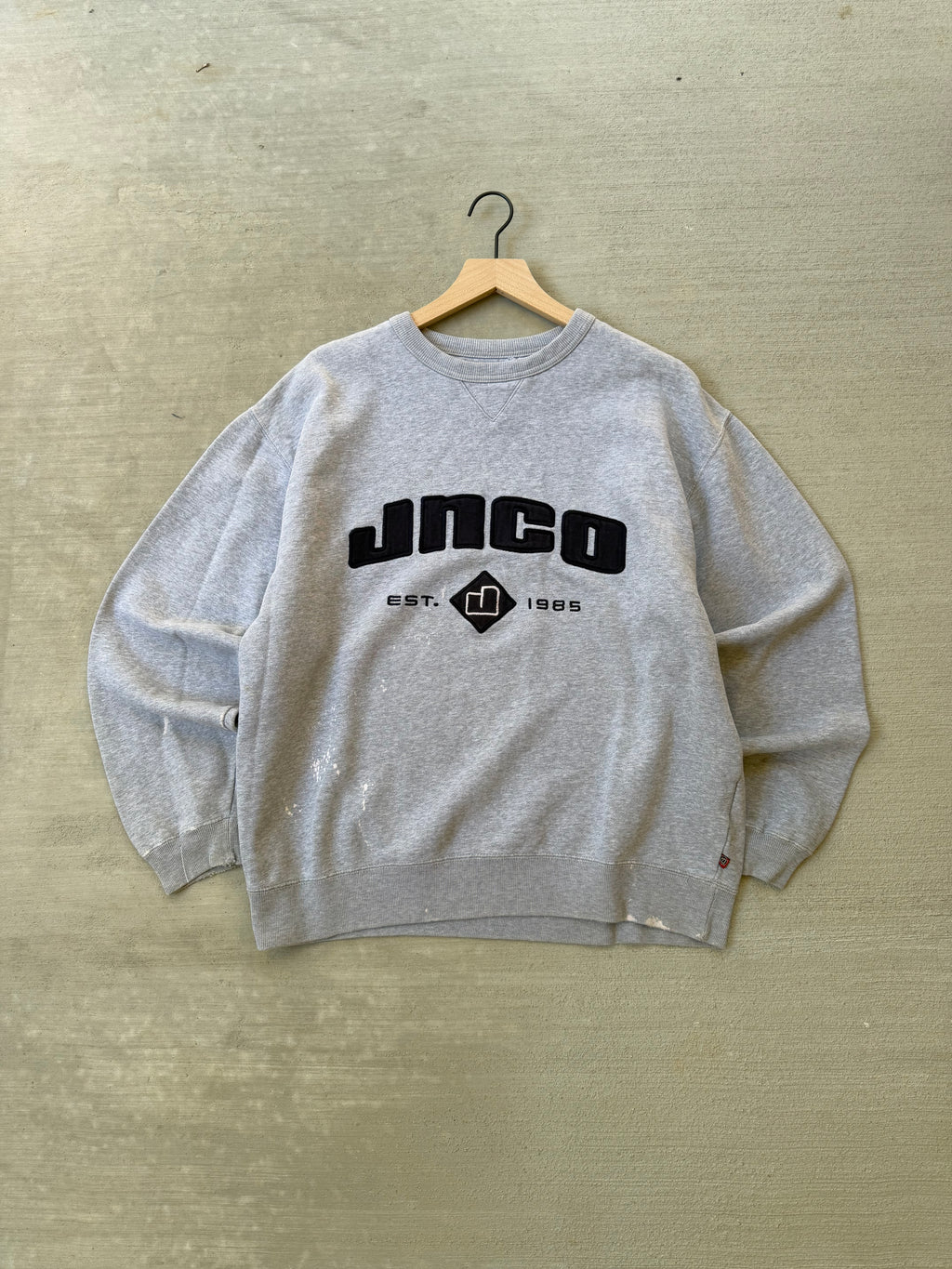 2000s JNCO crewneck distressed - L