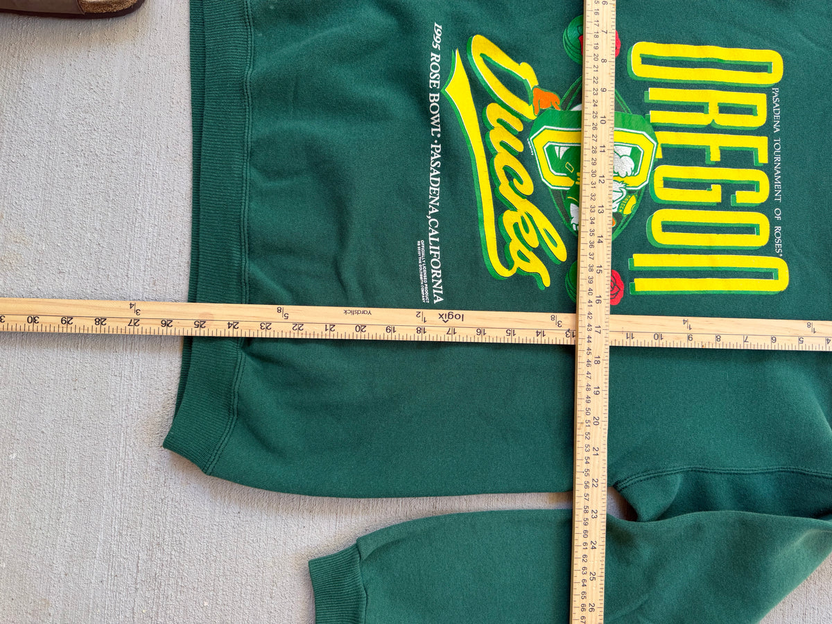90s Oregon Ducks college crewneck - M