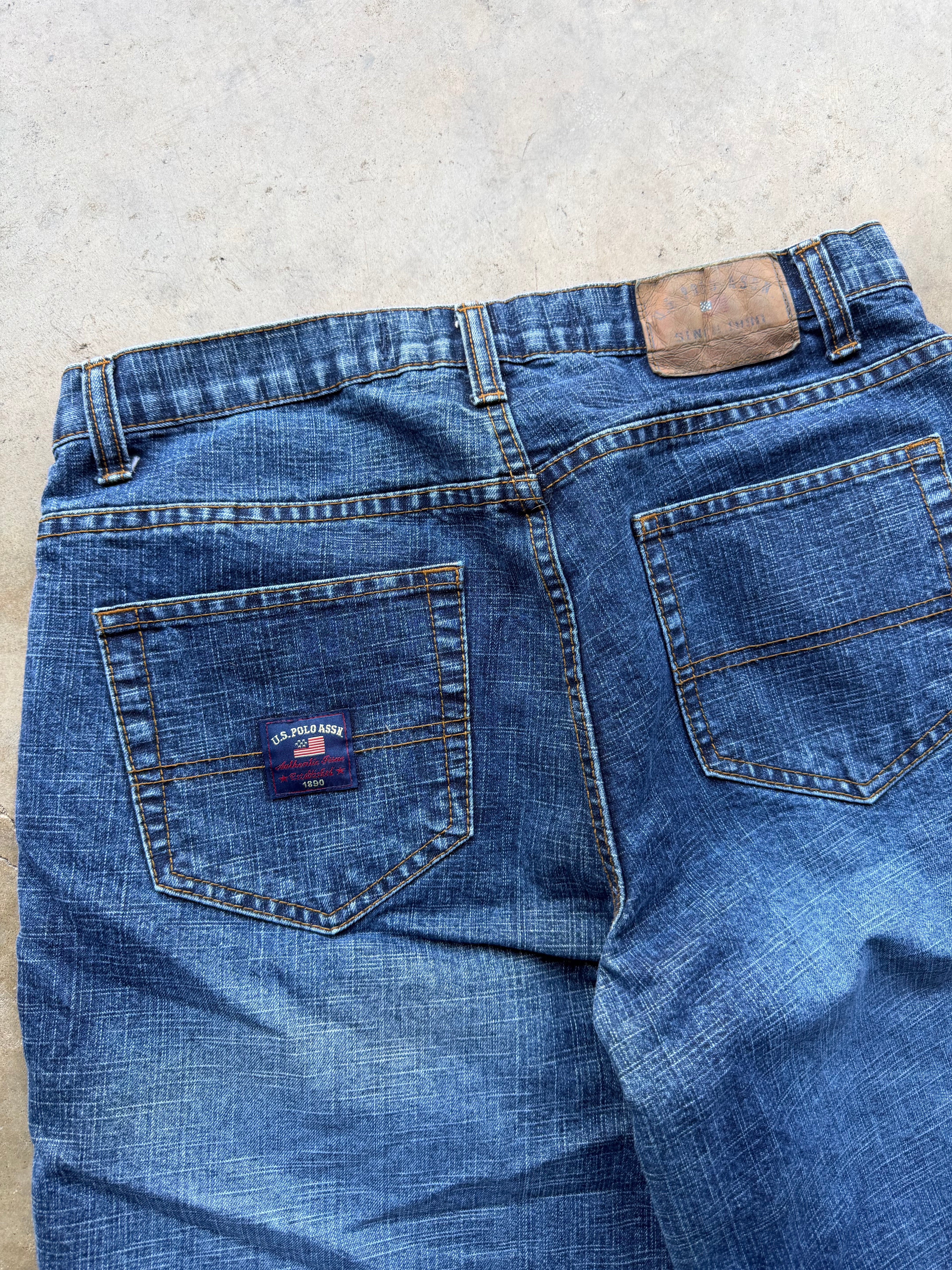 2000s US POLO baggy jorts - Sz 31