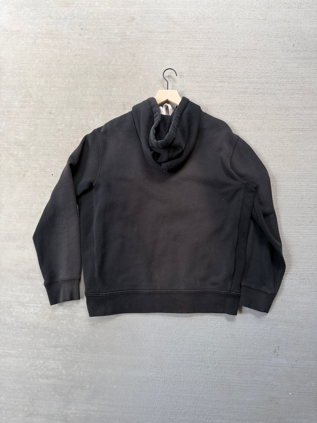 2000s faded black Polo zip up - XL