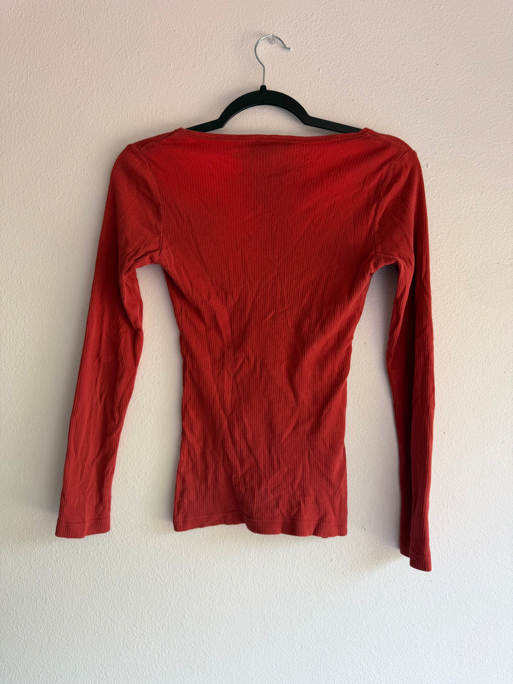 vintage Self Esteem henley long sleeve top - M
