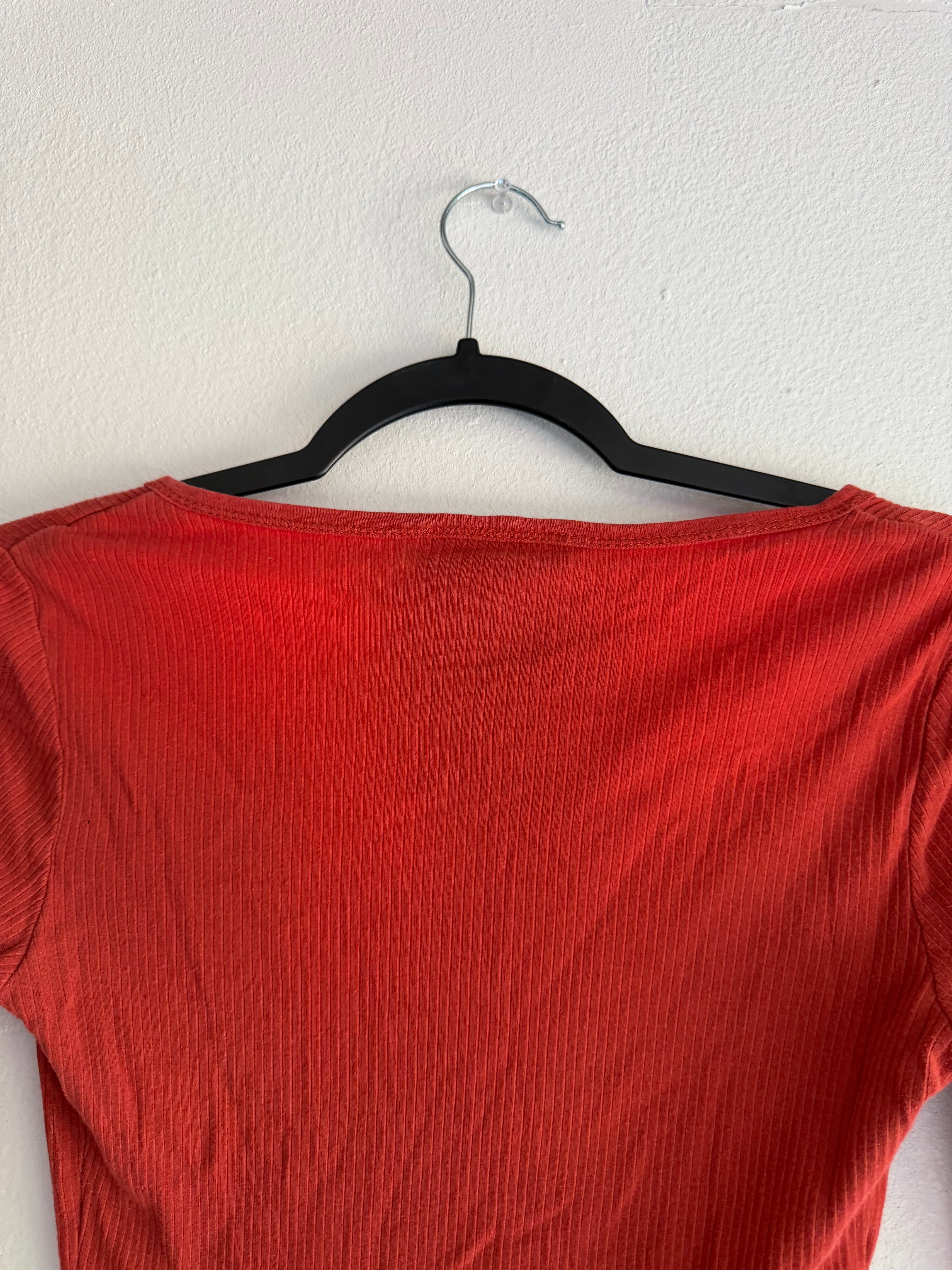 vintage Self Esteem henley long sleeve top - M