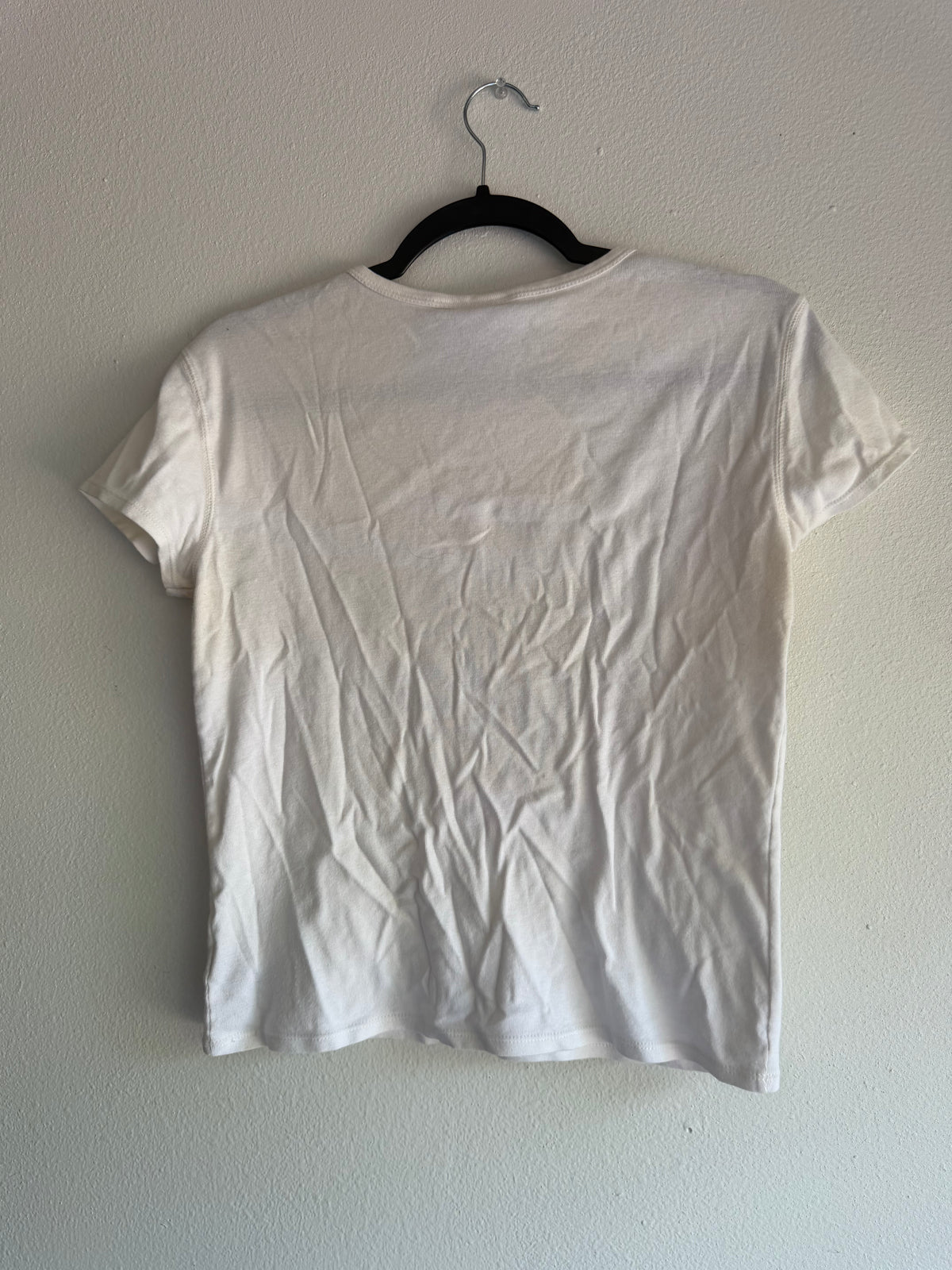 2000s ralph lauren polo jeans co baby tee - M