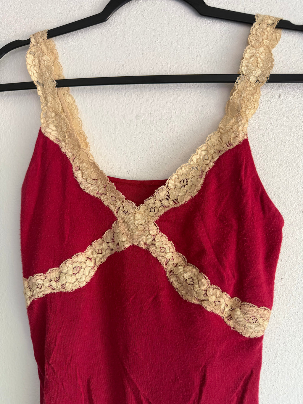 2000s Lace Cami tank top - S/M
