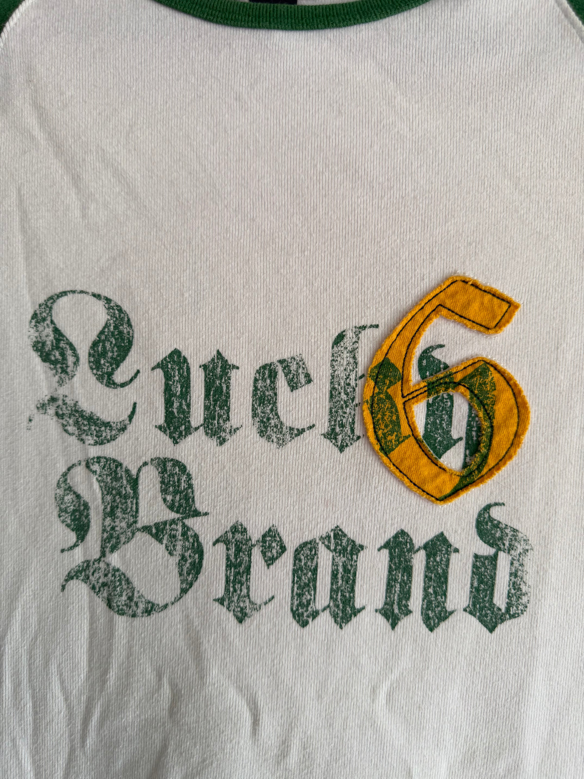 2000s Lucky brand varisty top - M
