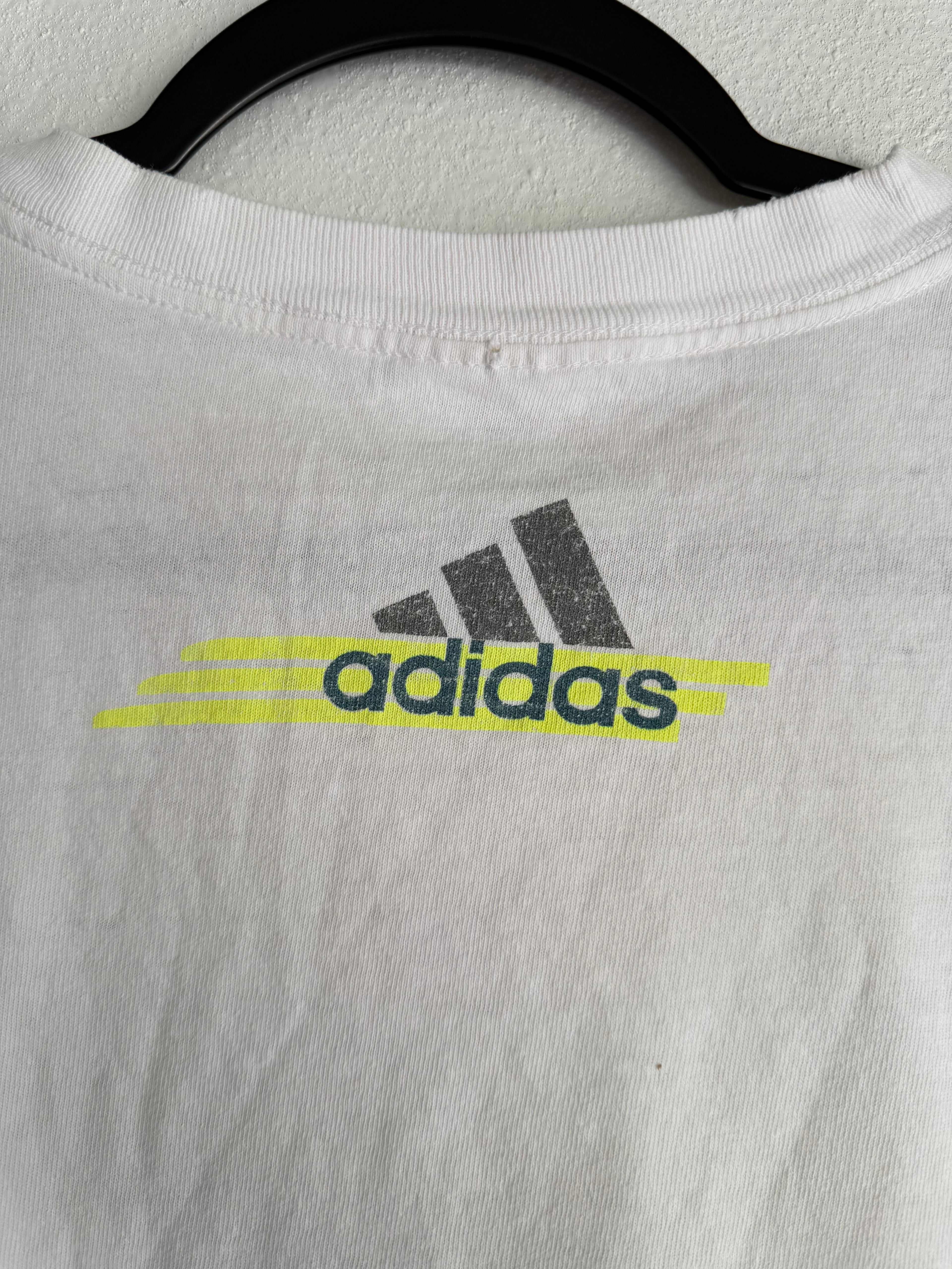 vintage 90s adidas soccer ball tee