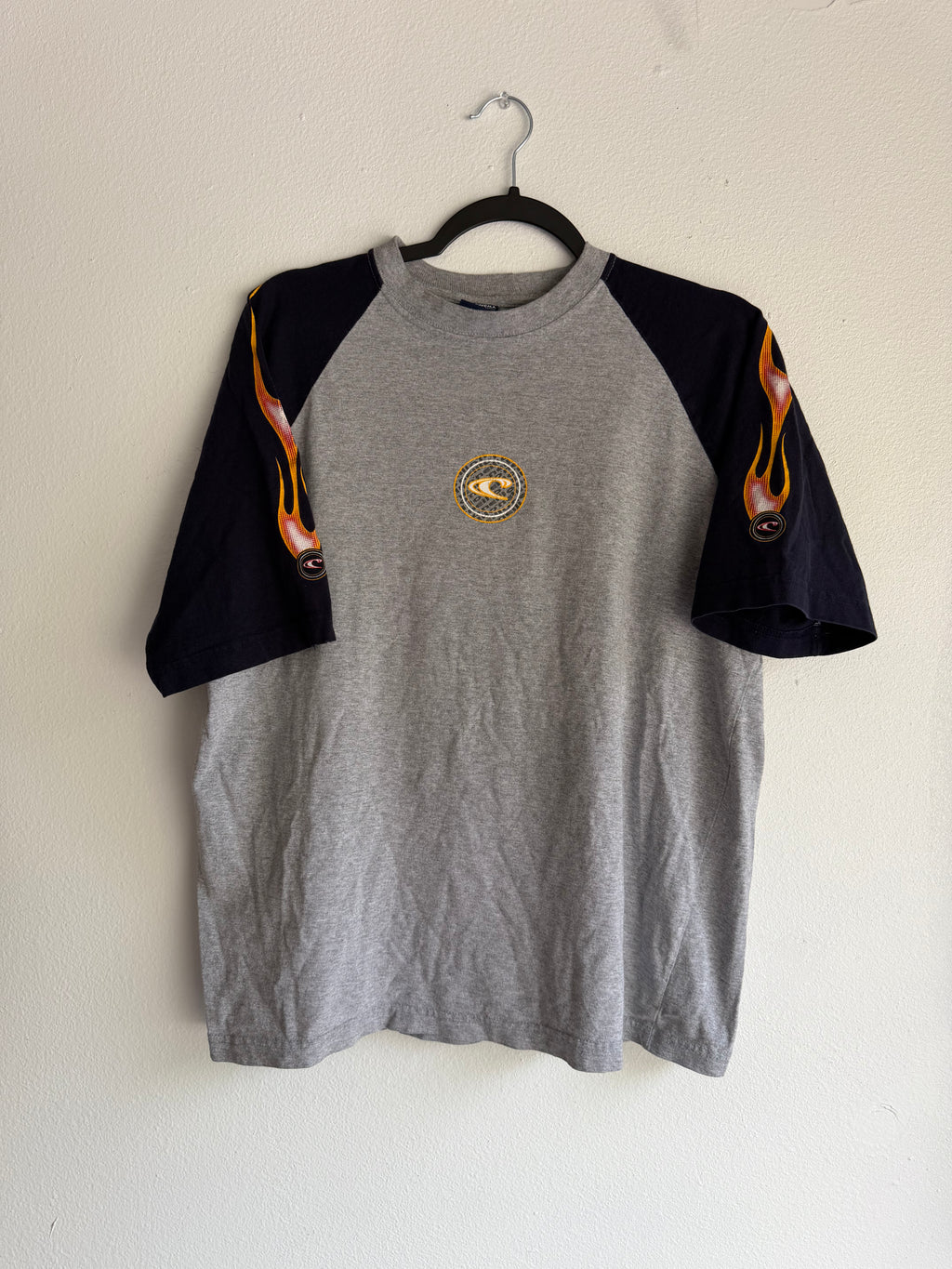 vintage 90s Oniell flame surf tee grail