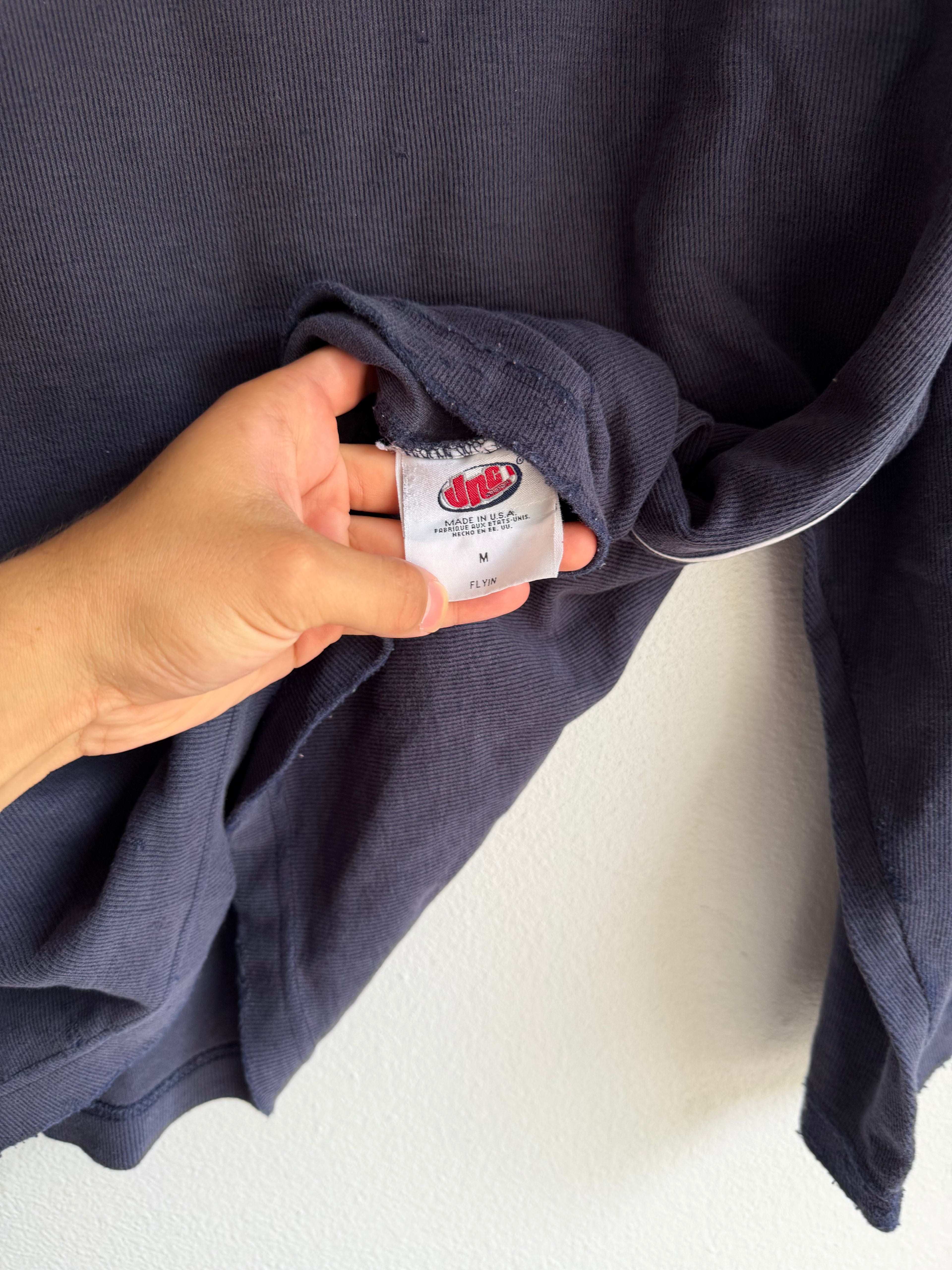 vintage 90 JNCO flying striped long sleeve shirt