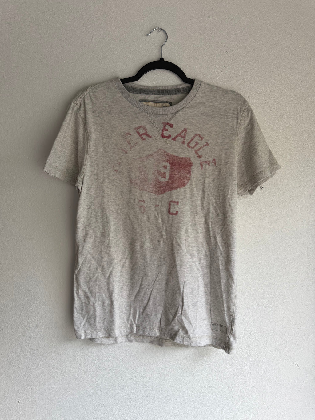 y2k american eagle faded tee