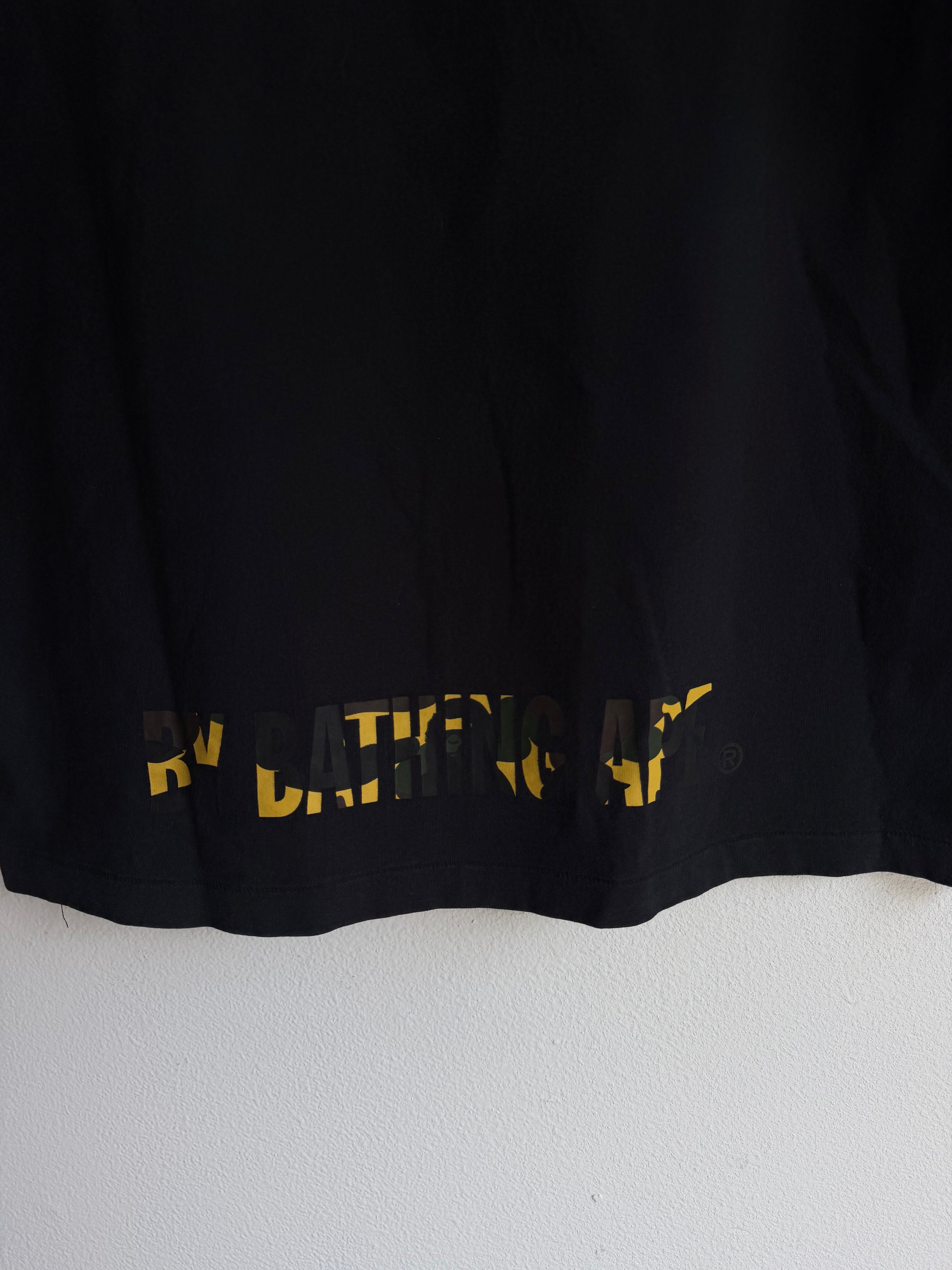 Bape 1st Camo Ape Face Sta Tee