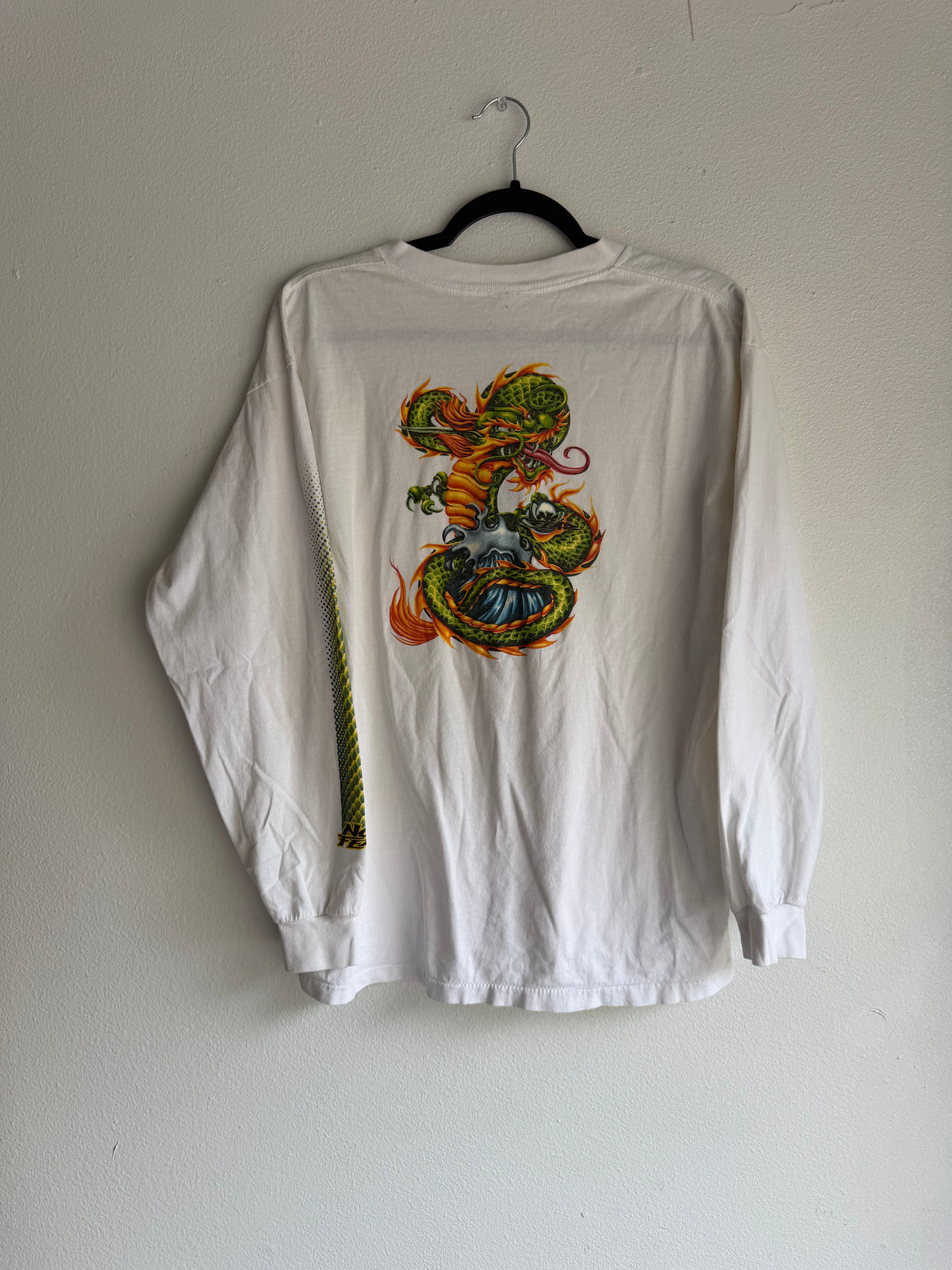 2000s NO FEAR dragon long sleeve shirt