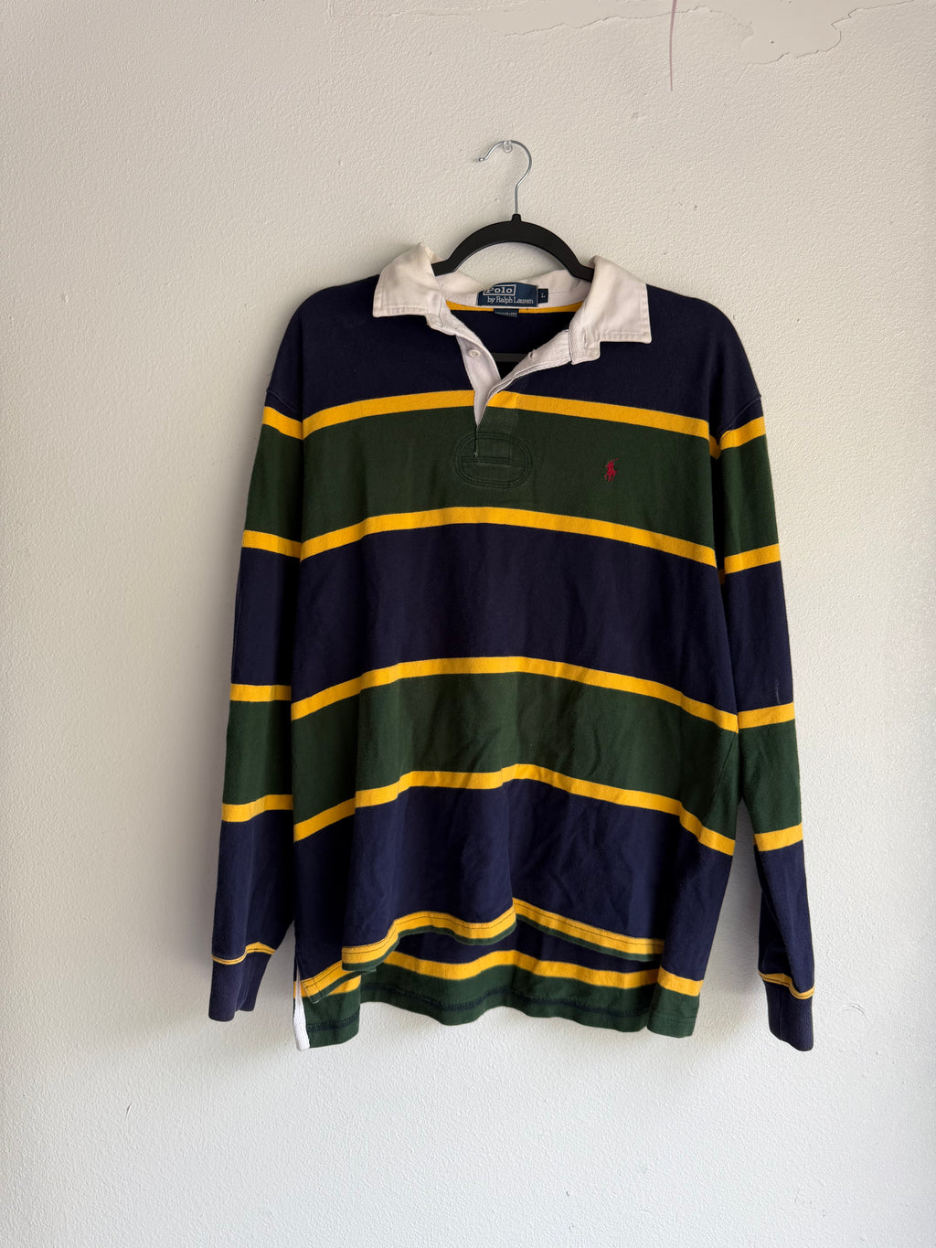 vintage 90s Striped Polo Ralph lauren rugby