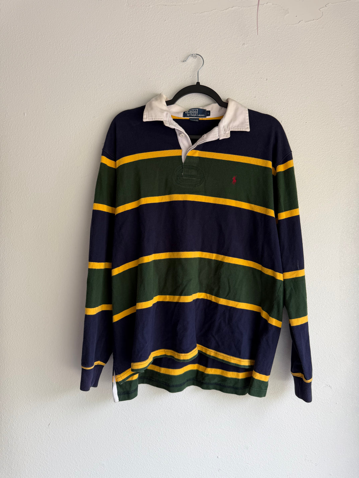 vintage 90s Striped Polo Ralph lauren rugby