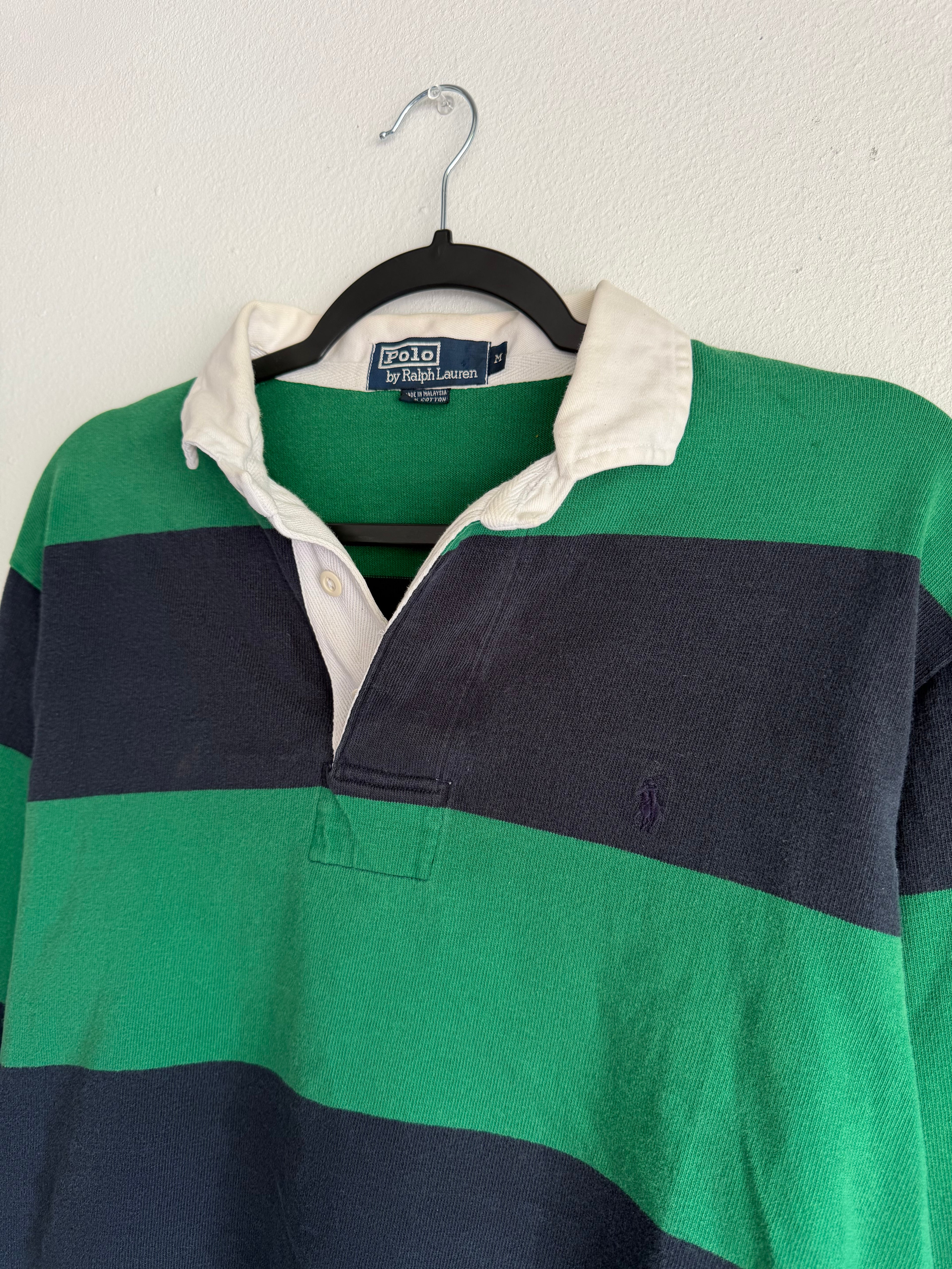 vintage 90s polo ralph lauren rugby shirt