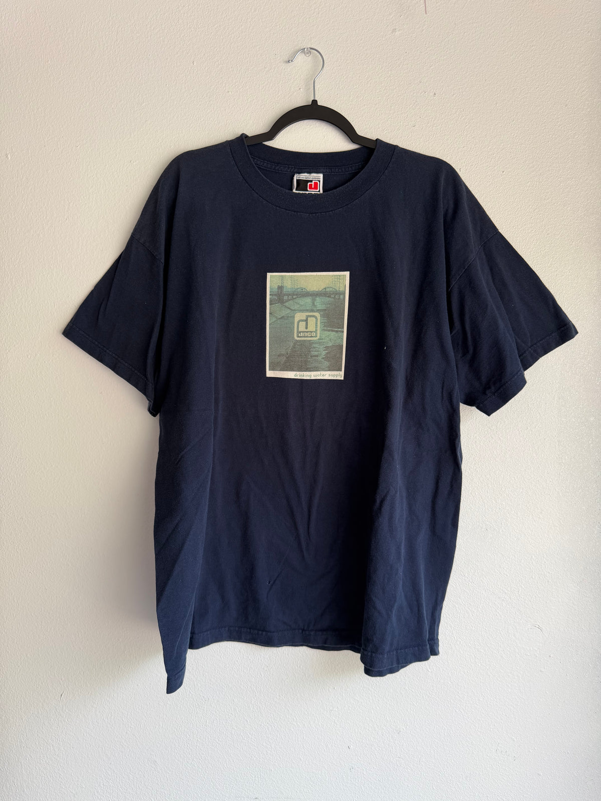 2000s JNCO drink responsibly tee