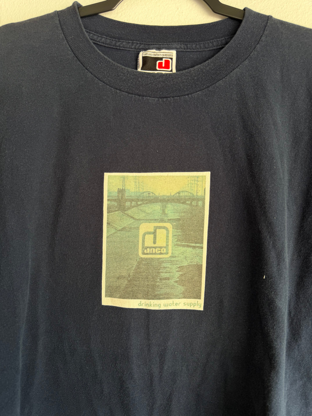 2000s JNCO drink responsibly tee
