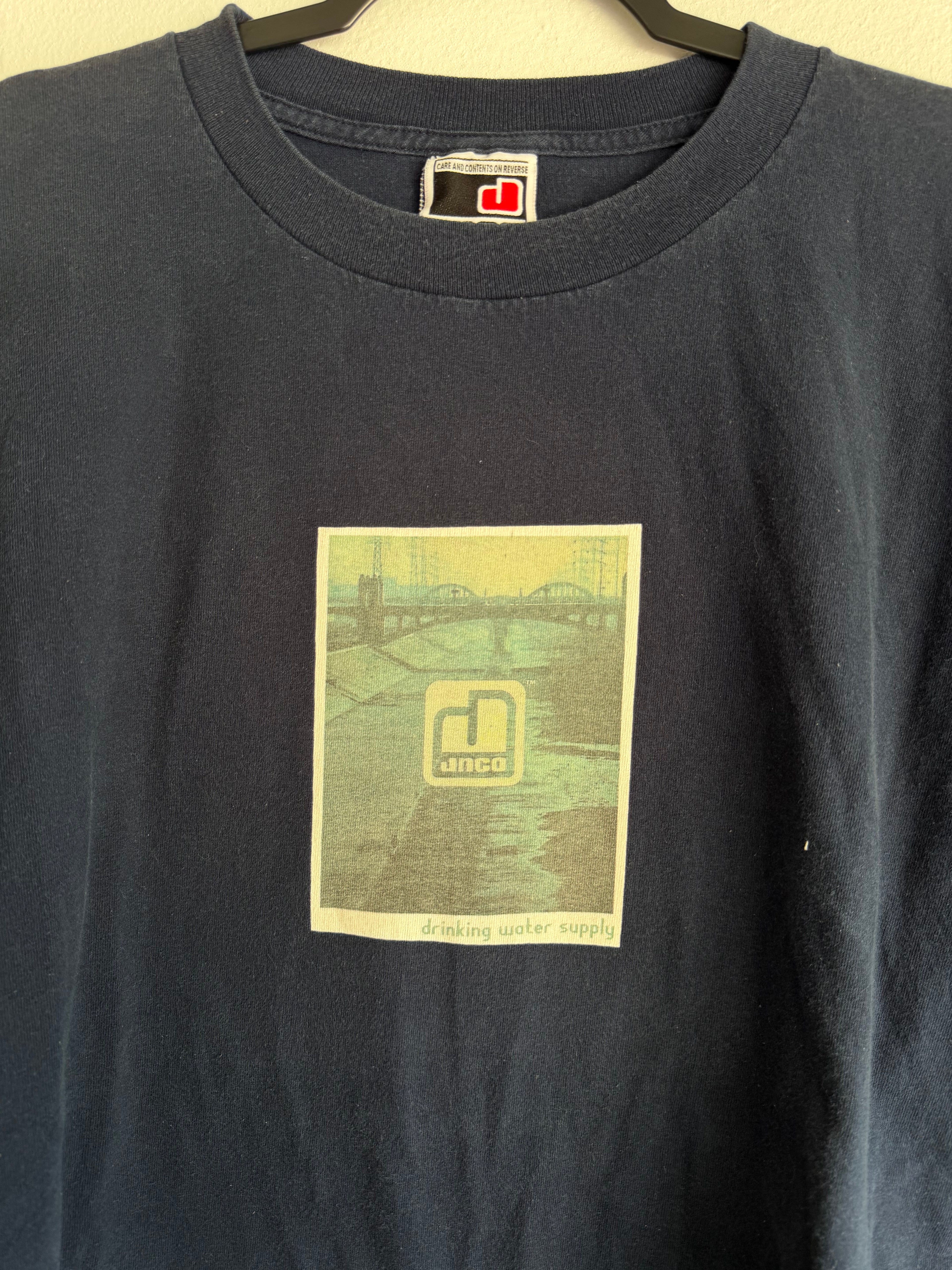 2000s JNCO drink responsibly tee