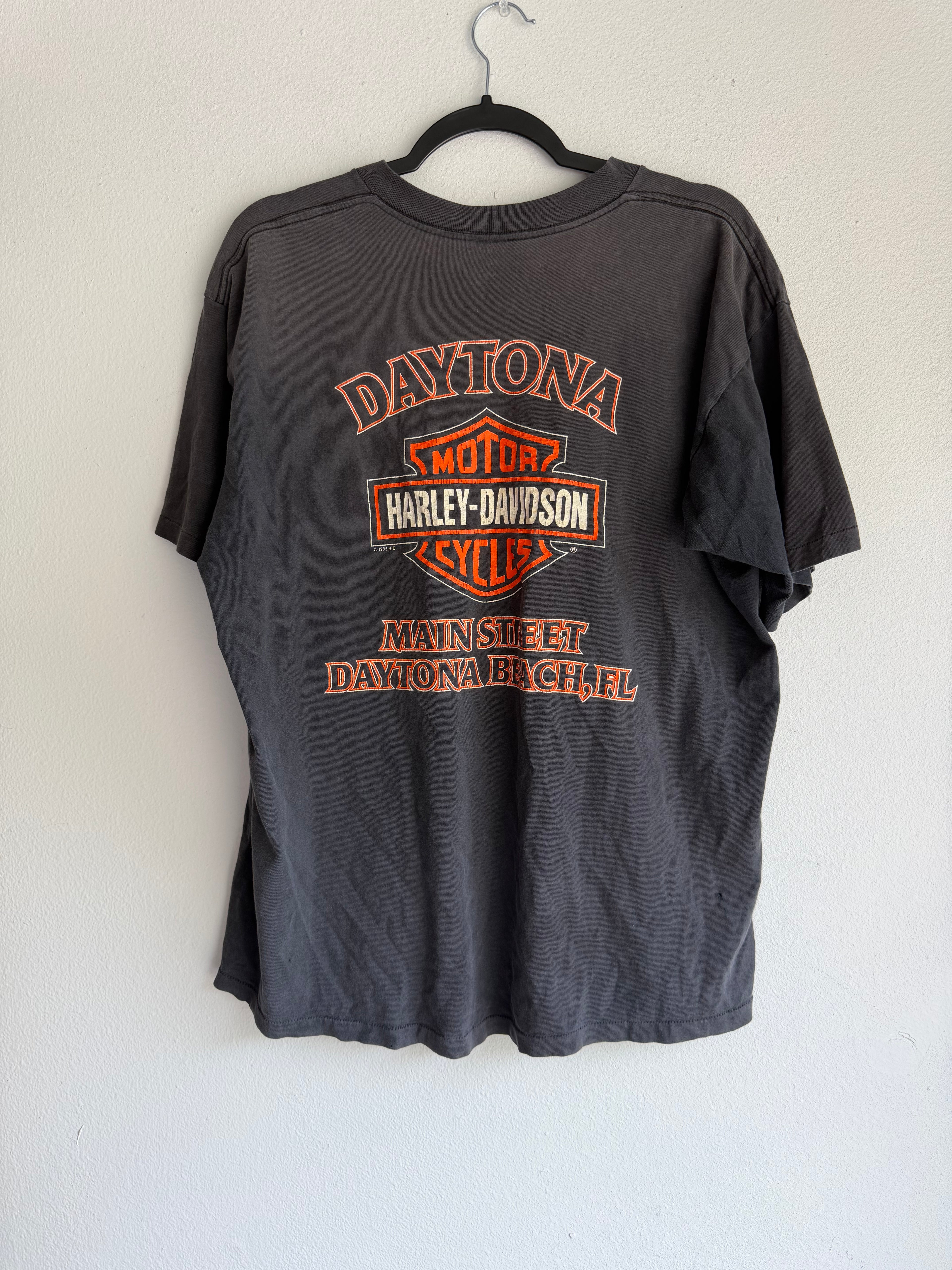 vintage 90s Harley Davidson Tee - XL
