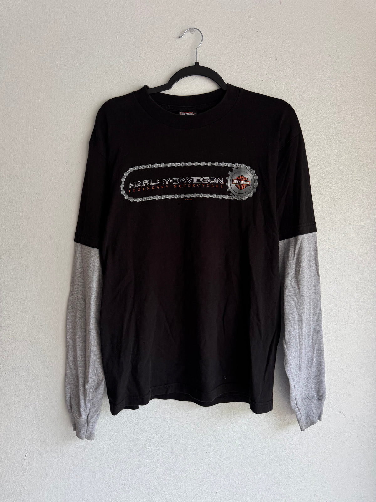 2000s Harley Davidson long sleeve shirt - M