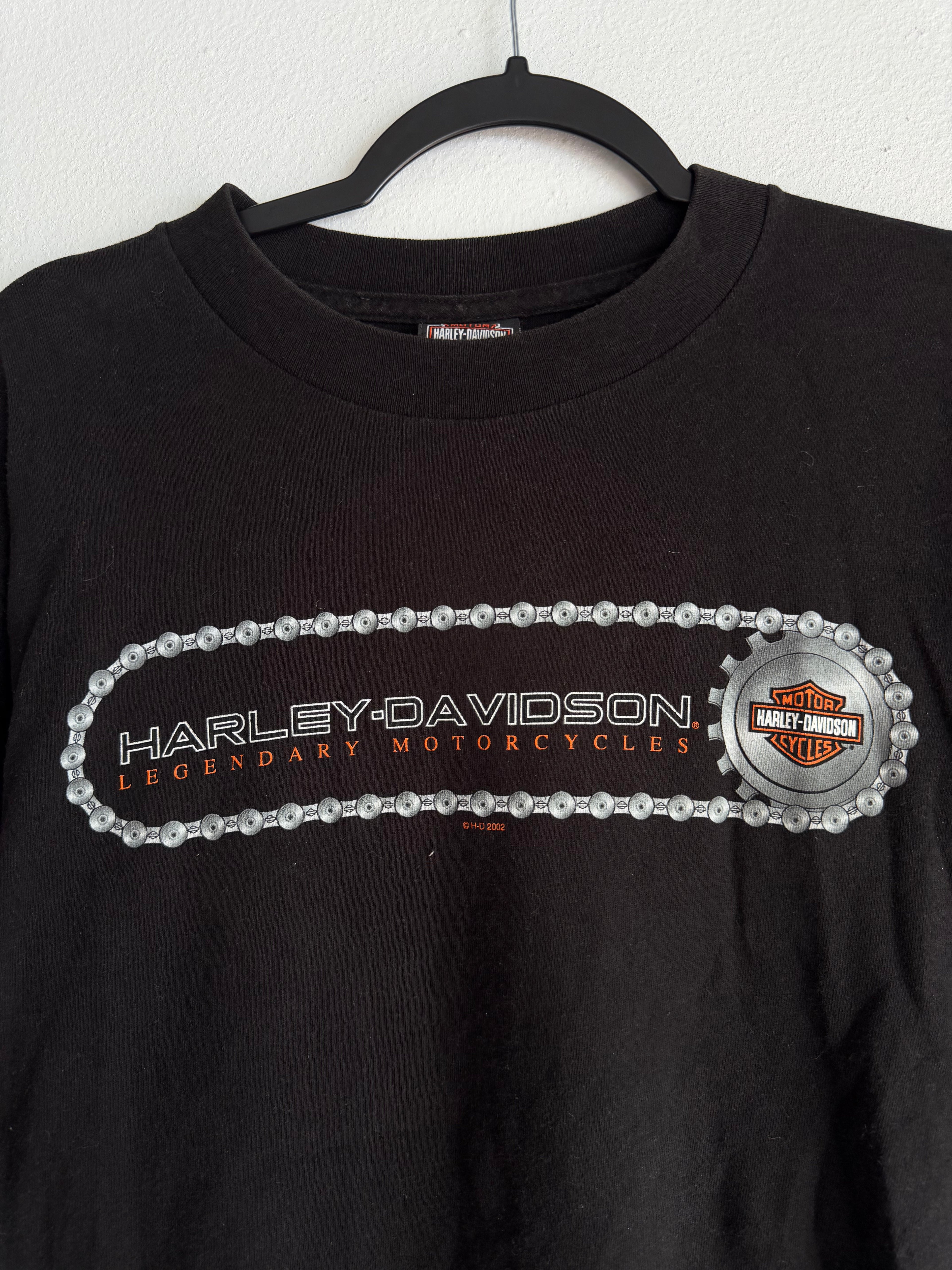 2000s Harley Davidson long sleeve shirt - M