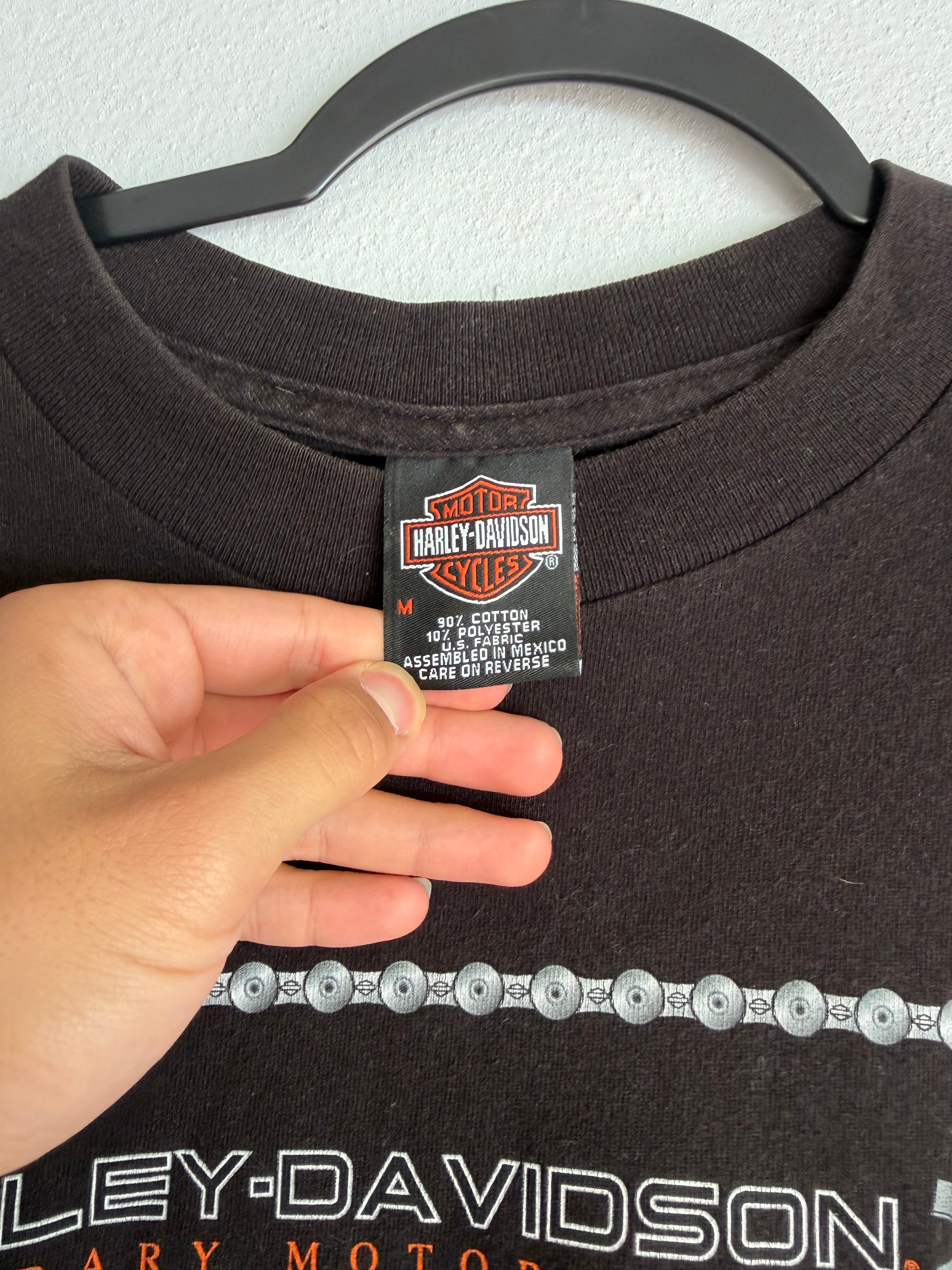 2000s Harley Davidson long sleeve shirt - M