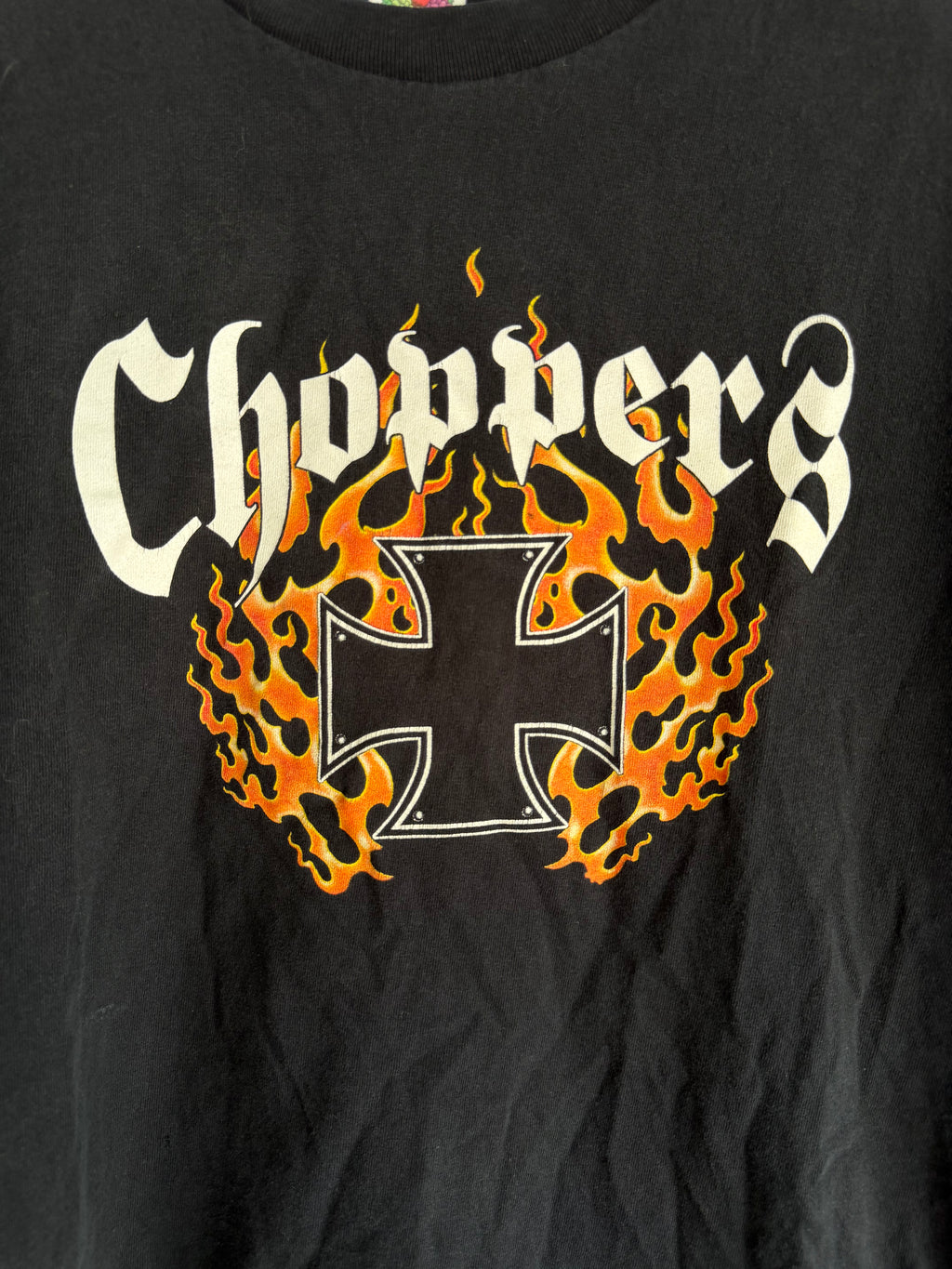vintage Choppers Fire tee - M
