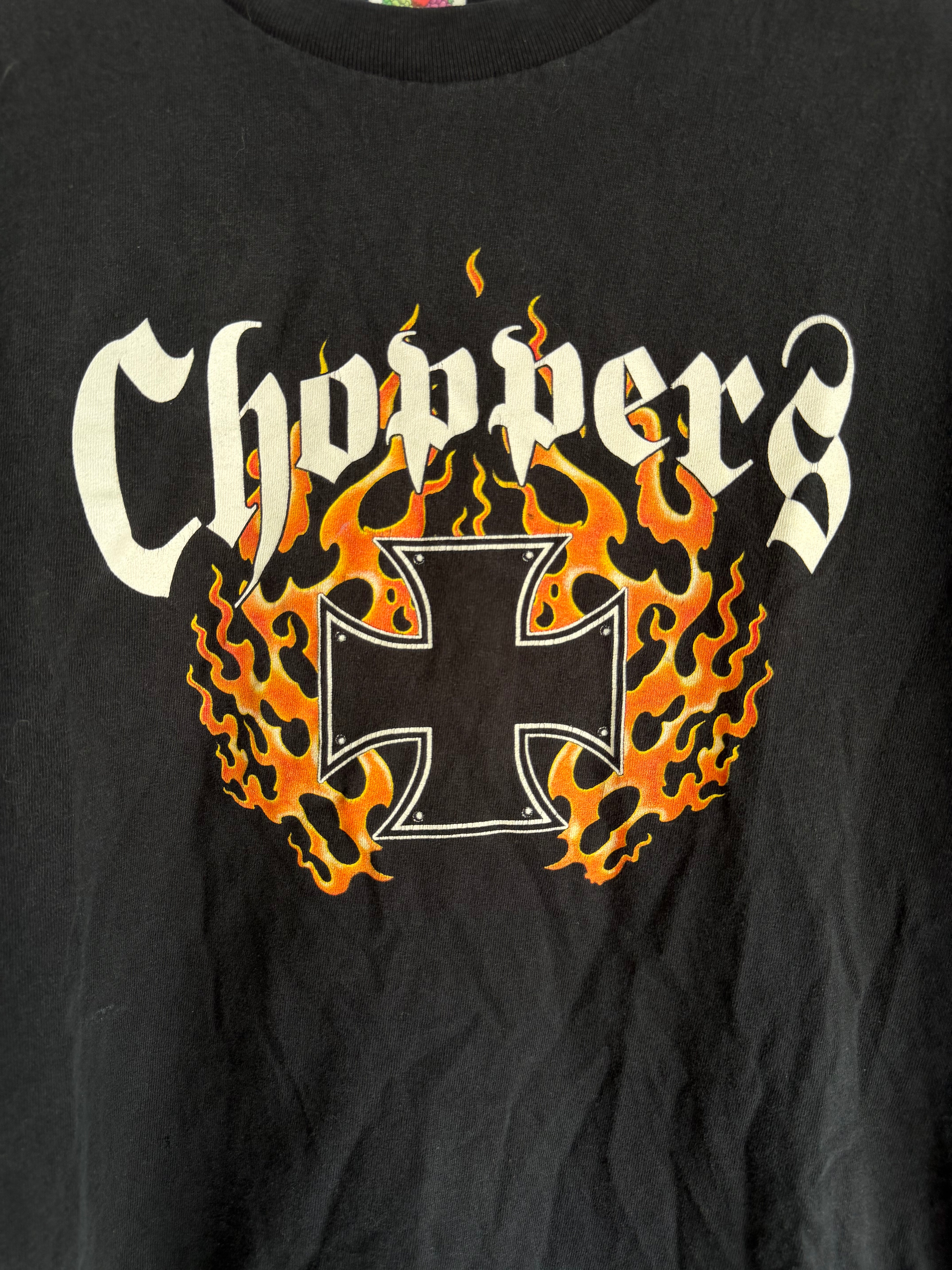 vintage Choppers Fire tee - M