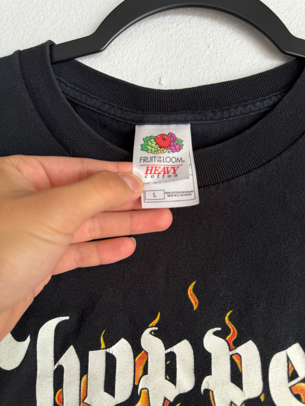 vintage Choppers Fire tee - M