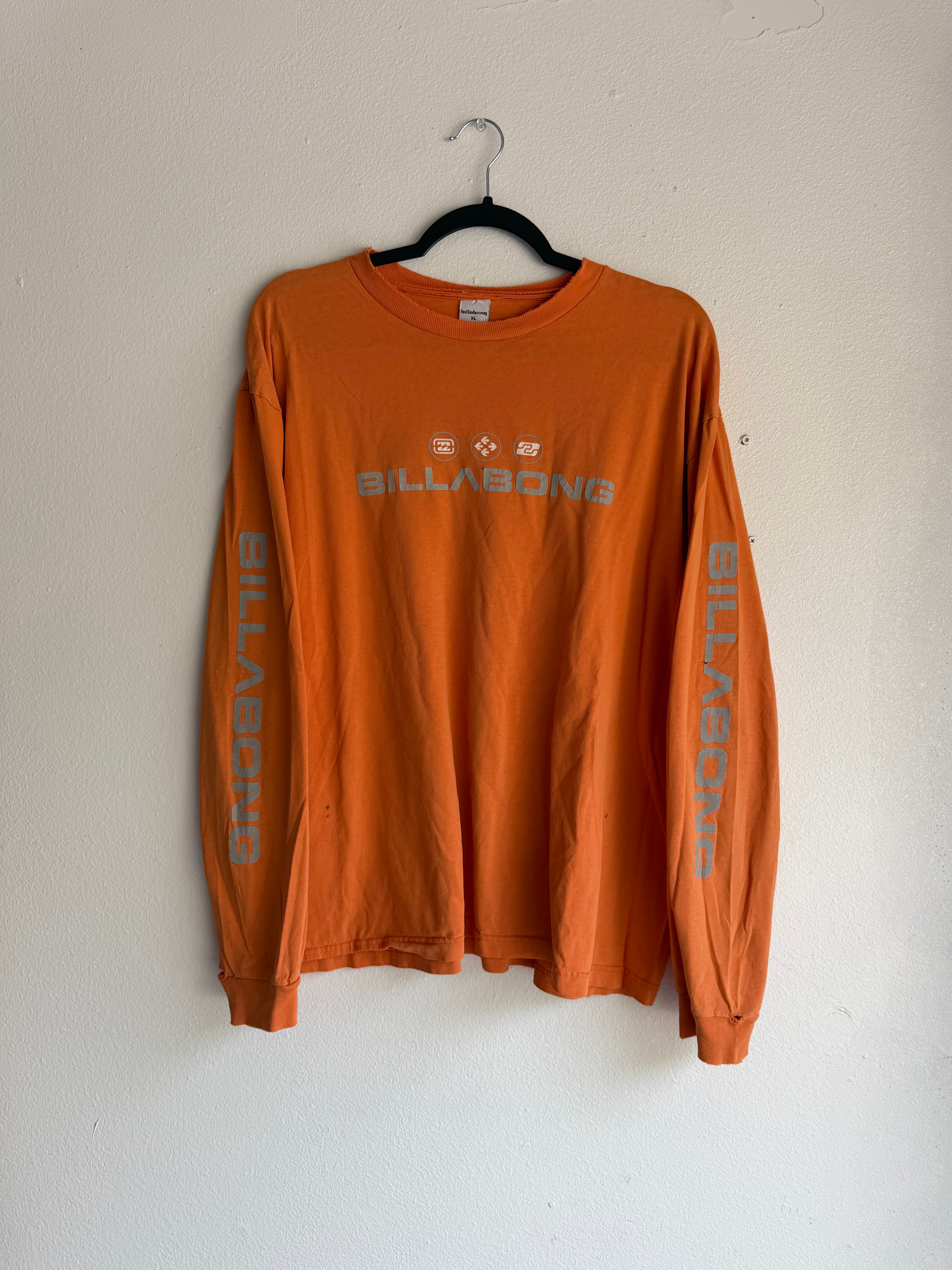 2000s billabong long sleeve tee - XL