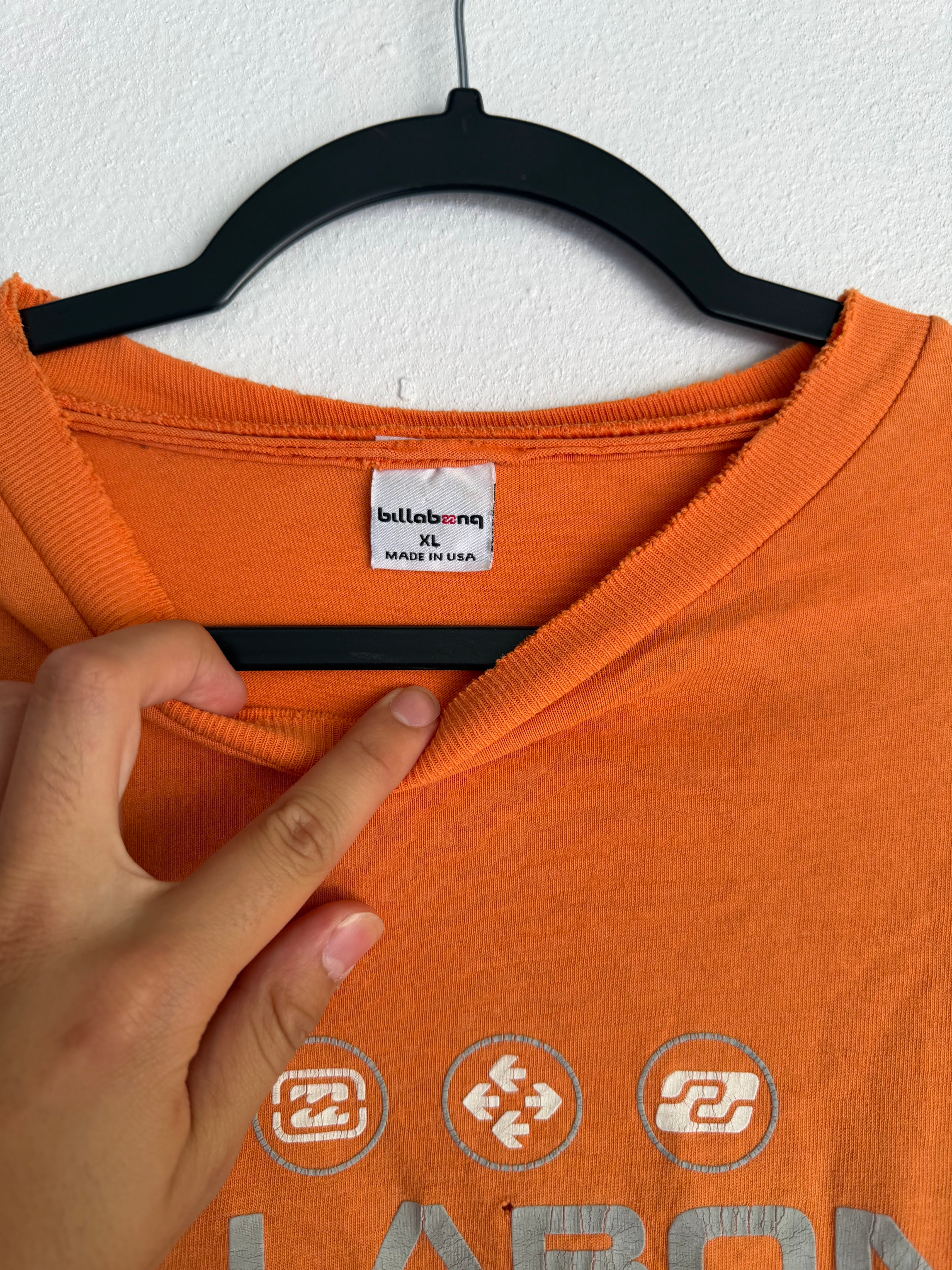 2000s billabong long sleeve tee - XL