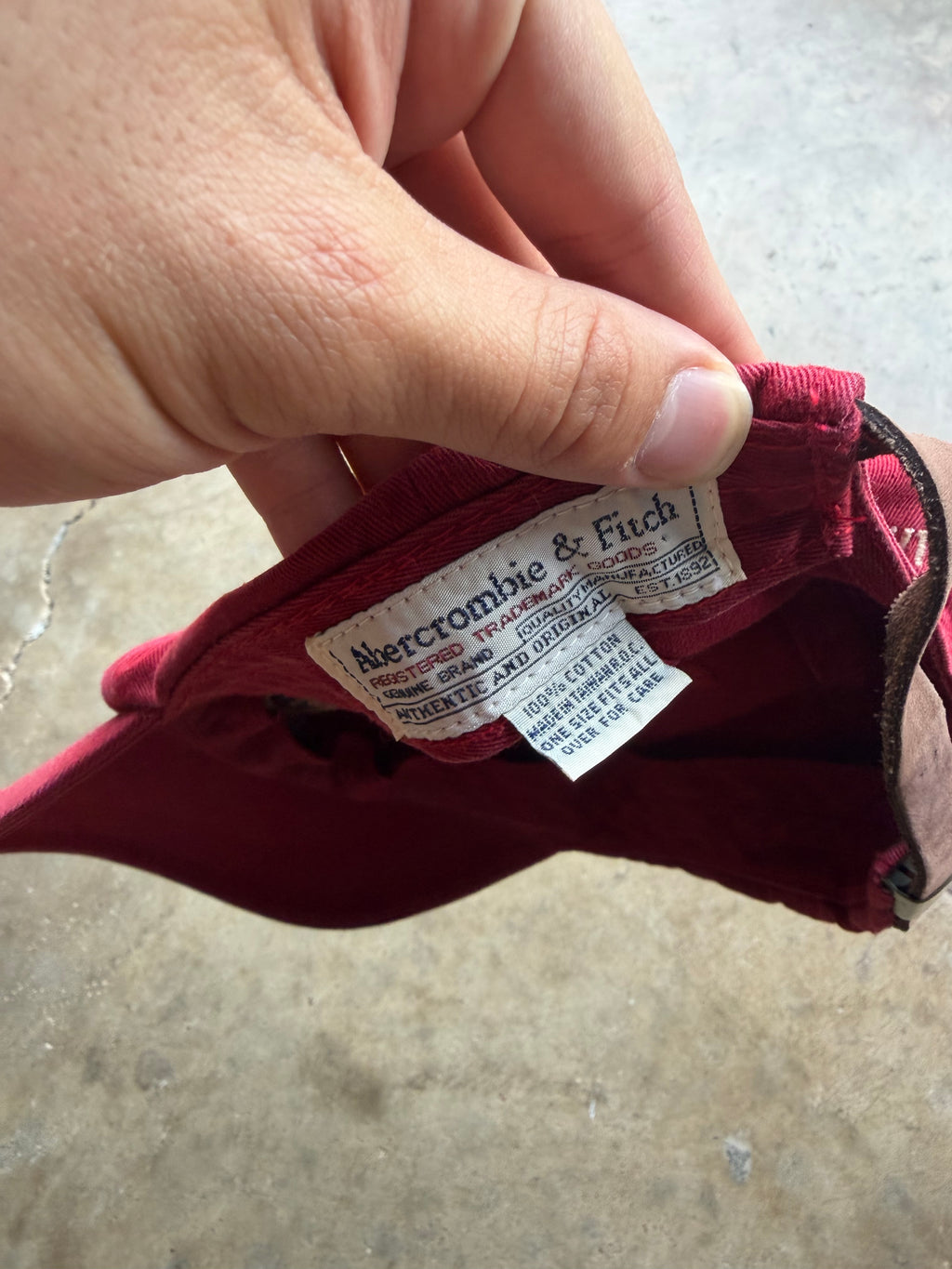 Vintage Faded Abercrombie Hat