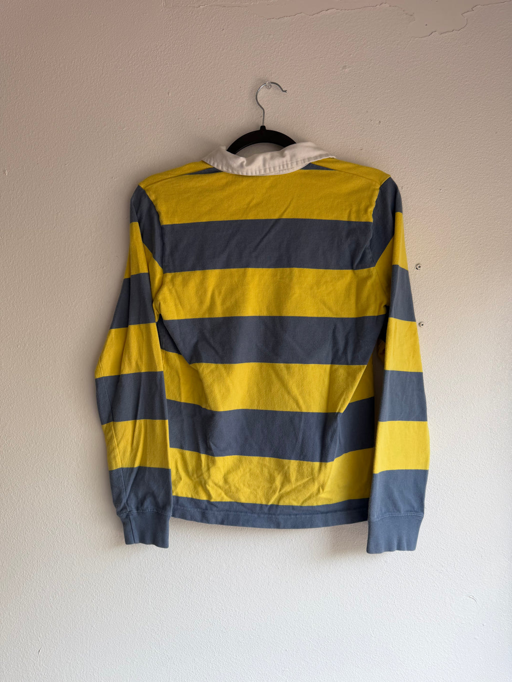 vintage polo ralph lauren striped rugby shirt - L