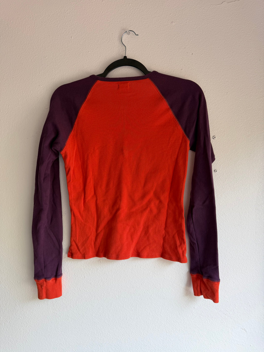 2000s lucky brand henley long sleeve top