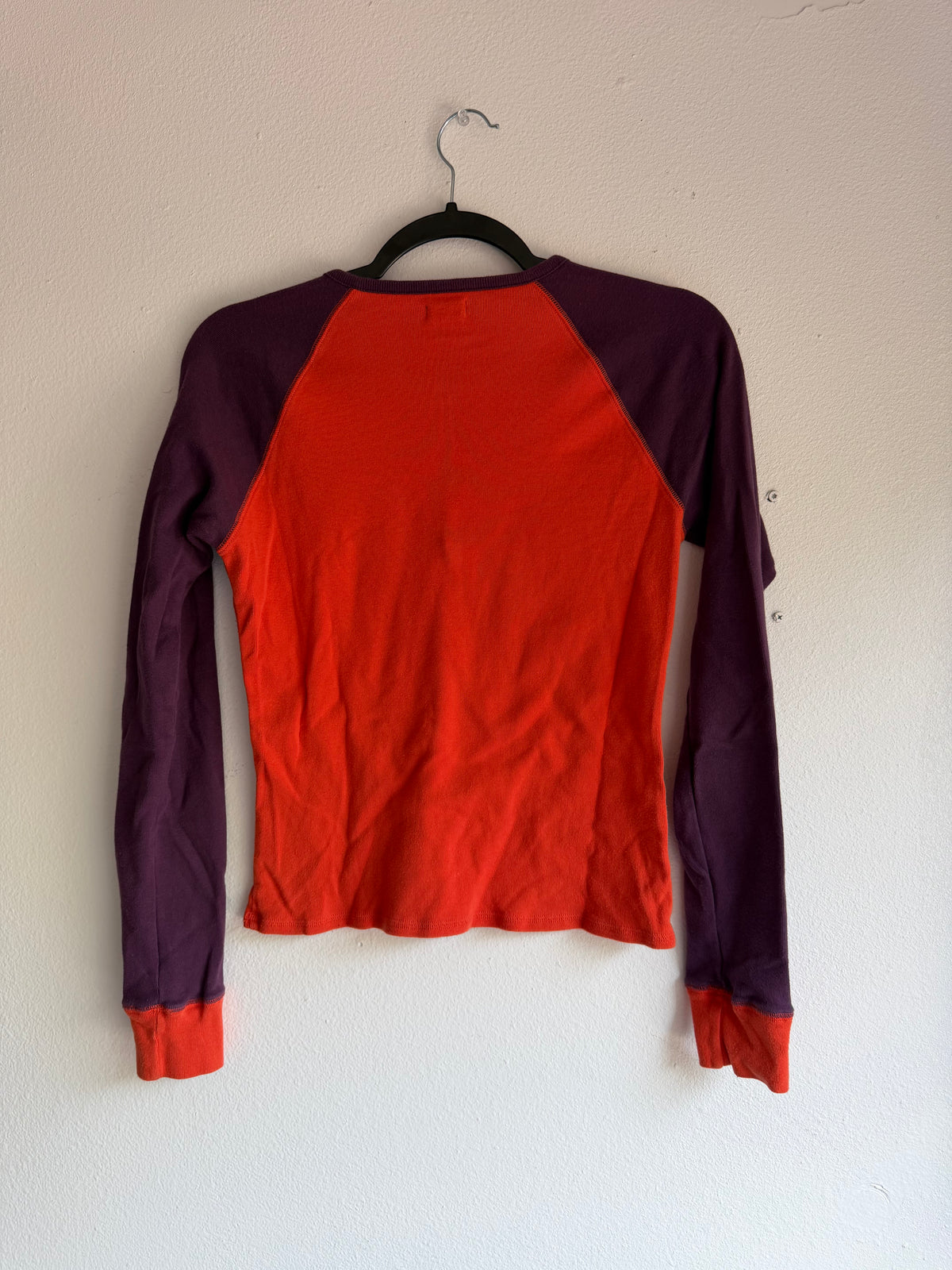 2000s lucky brand henley long sleeve top