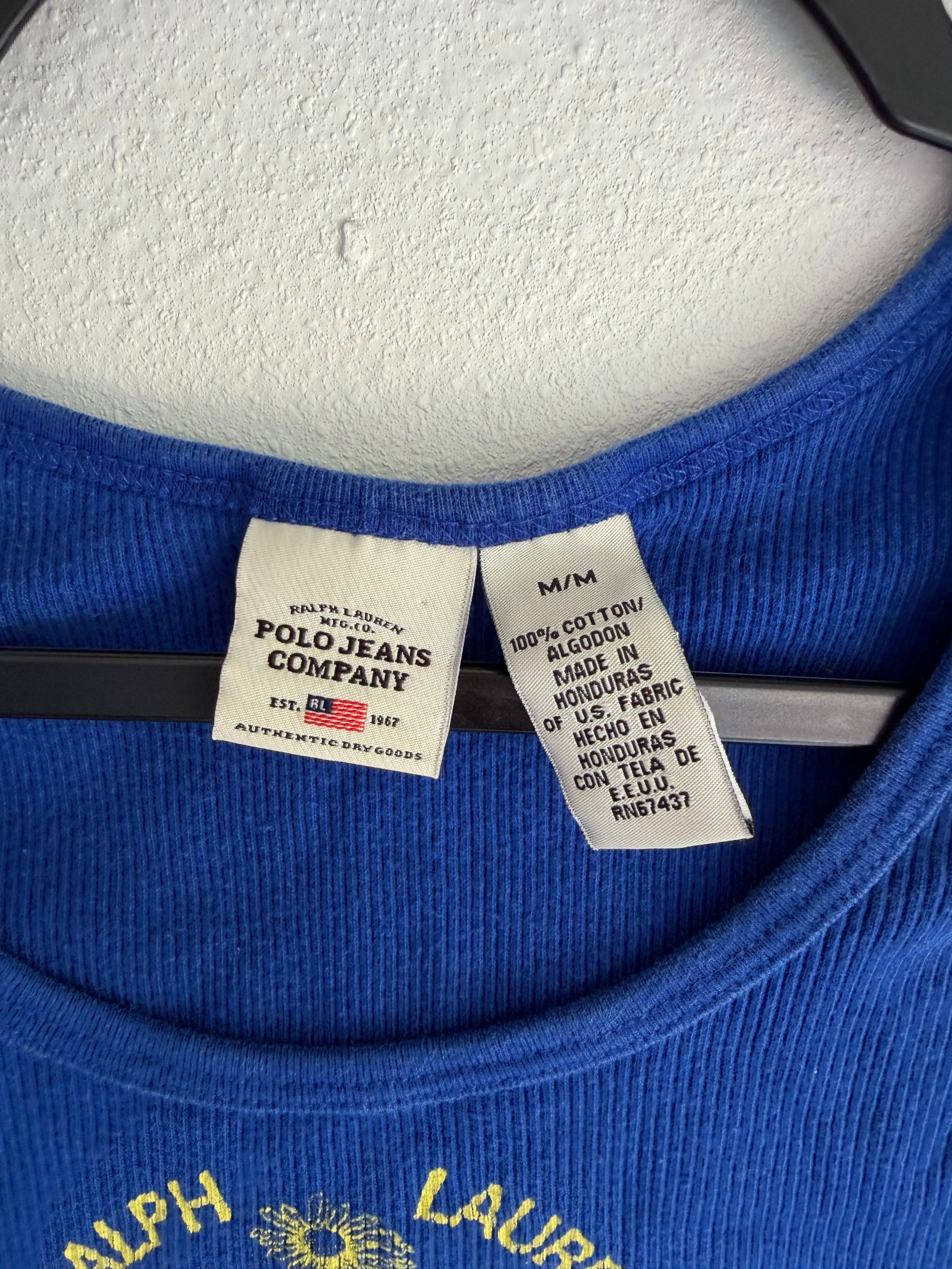 2000s Ralph Lauren Polo Jeans Company Tank top - M