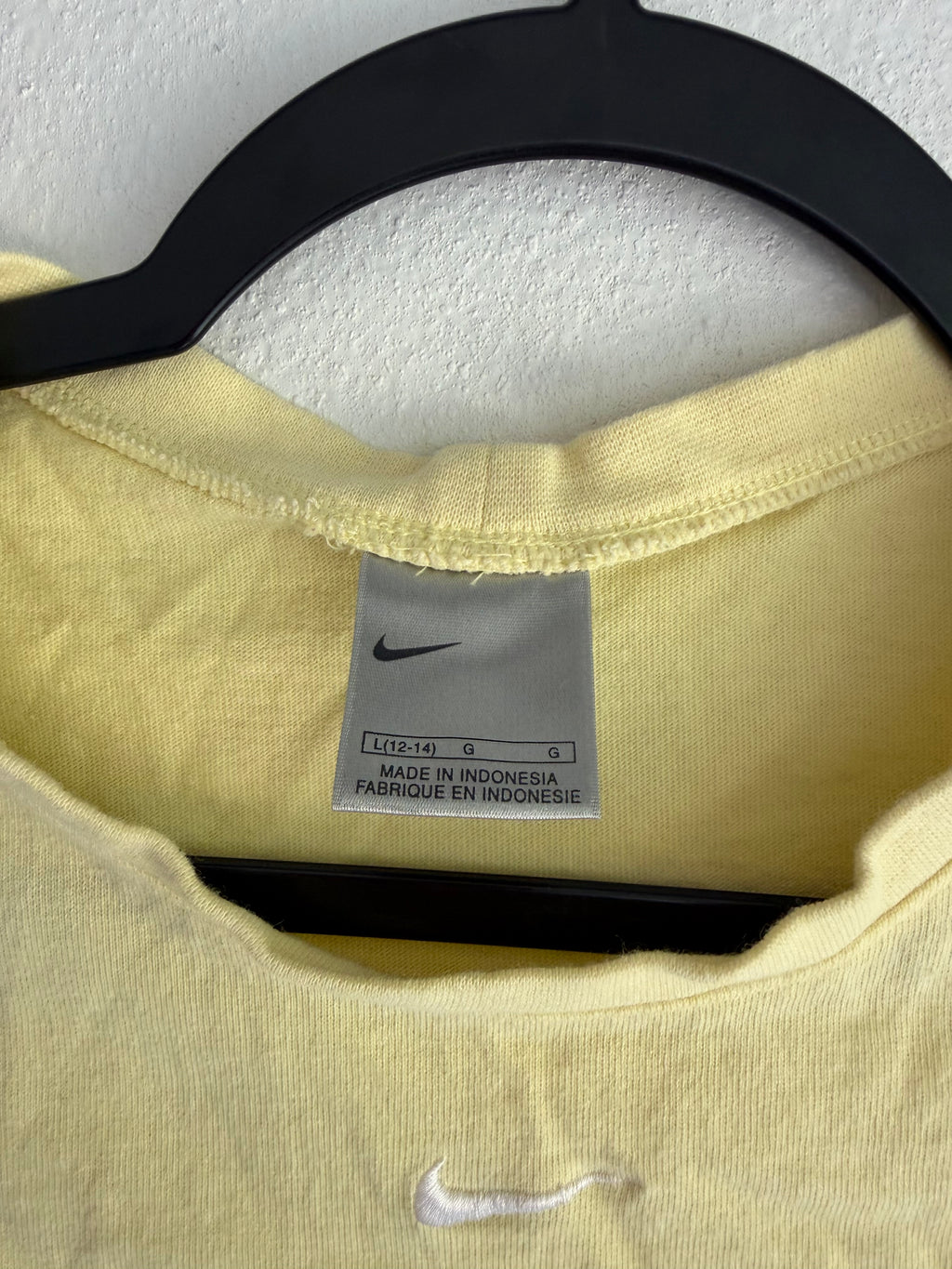 2000s Nike Center swoosh top - L